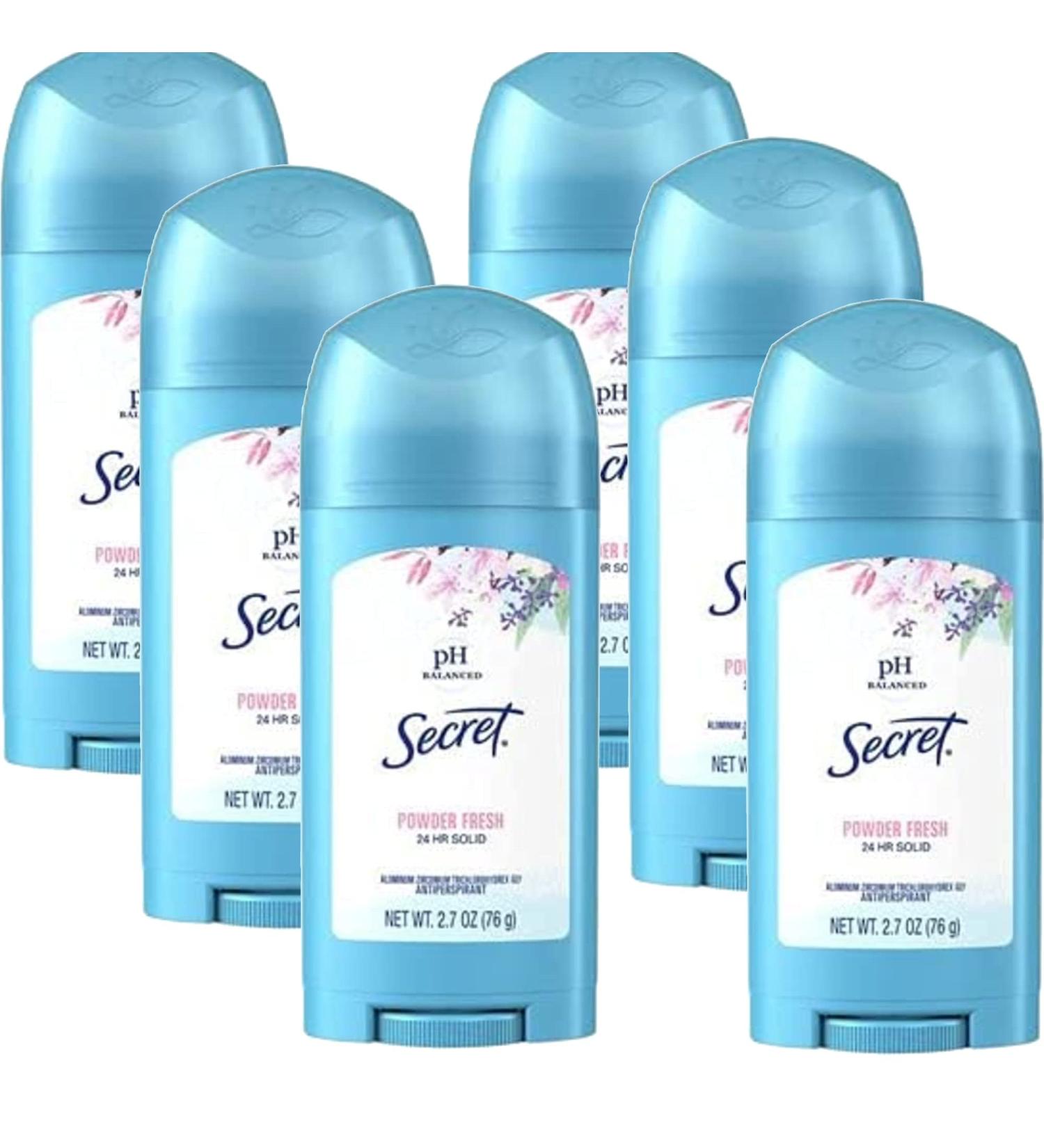 Secret Powder Fresh Women's Antiperspirant & Deodorant 2.7 Oz 6-Pack - Buy Online on GoSupps.com