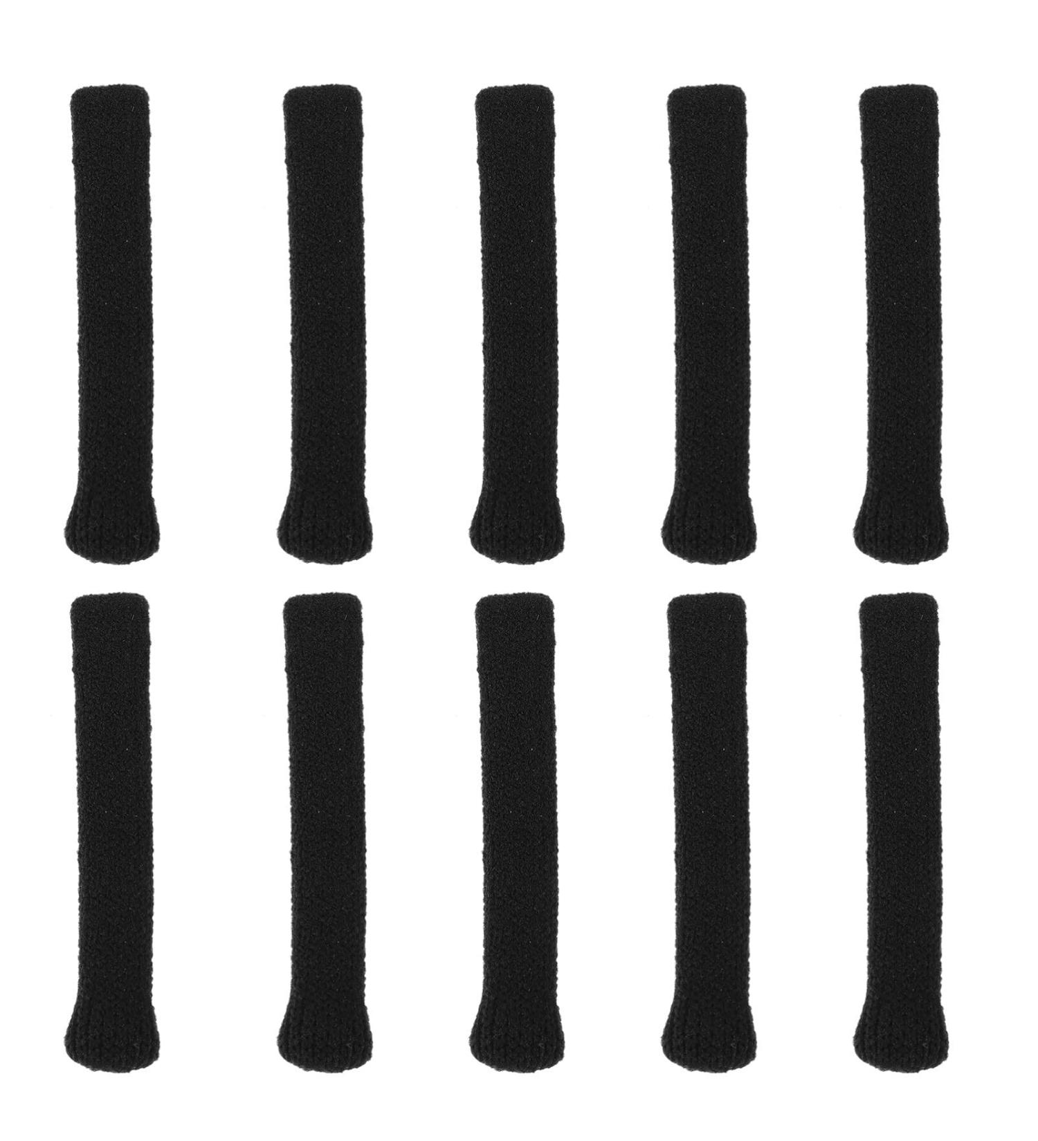 GLEAVI Glasses Ear Pads Soft Knitted Cotton Fabric Non-Slip Temple Tips | Black Eyewear Accessories for Ultimate Comfort - Buy Online on GoSupps.com