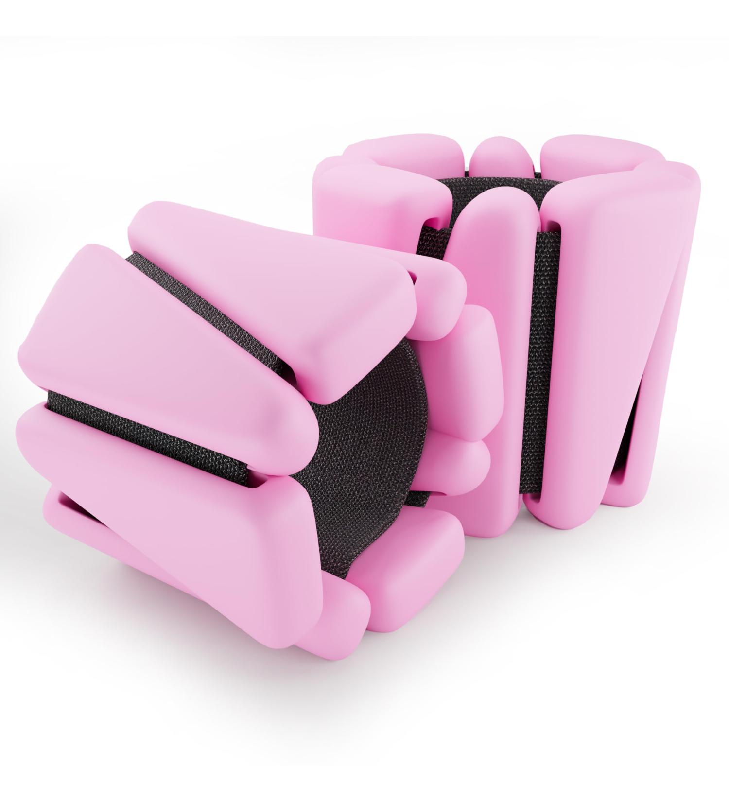 Buy Pink Weight Cuffs Set | Adjustable Foot & Hand Weights for International Shipping - Buy Online on GoSupps.com