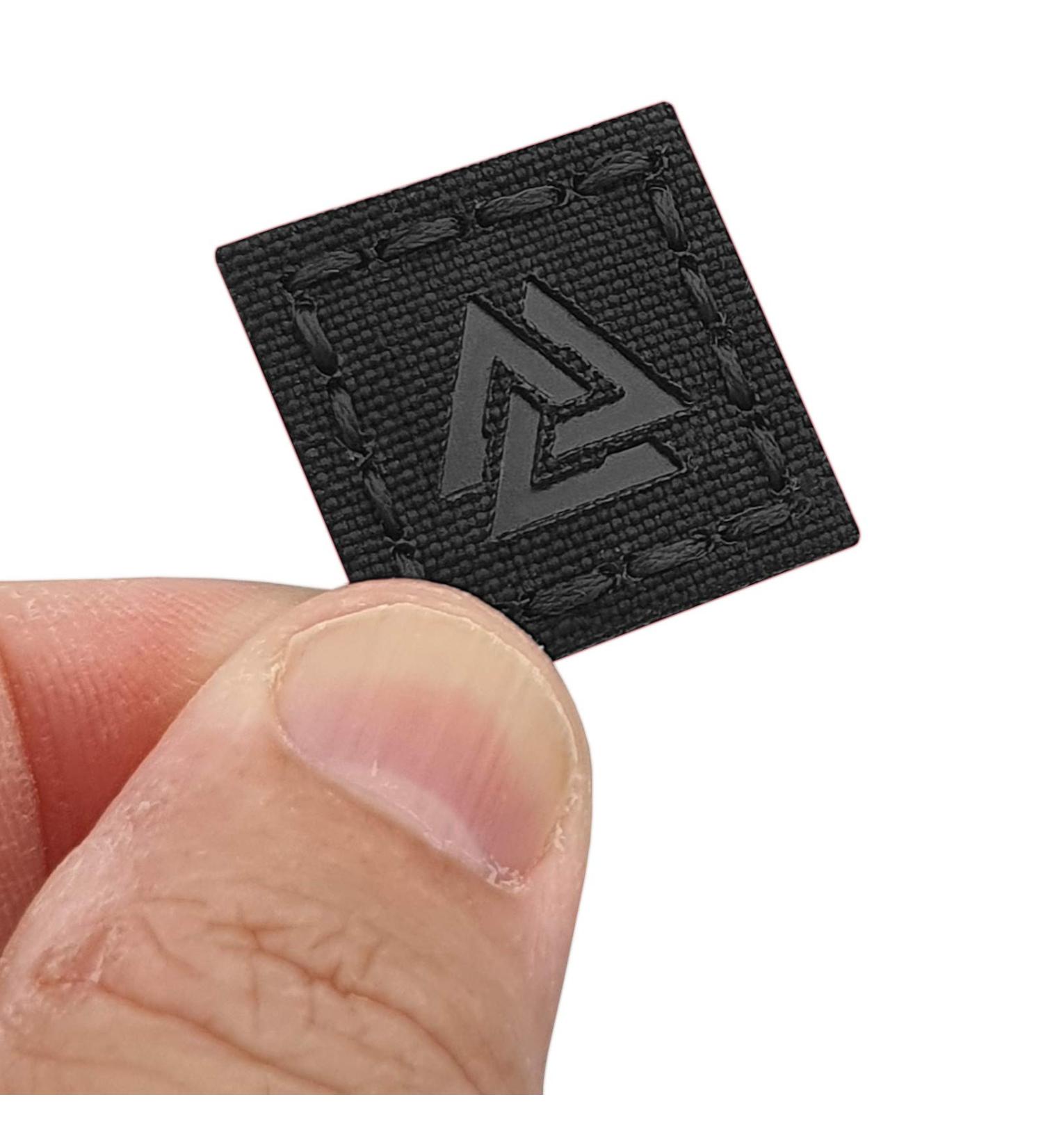 IR Blackout 1x1 Valknut Cat Eye Patch Viking Norse Heathen Odin Morale Tactical