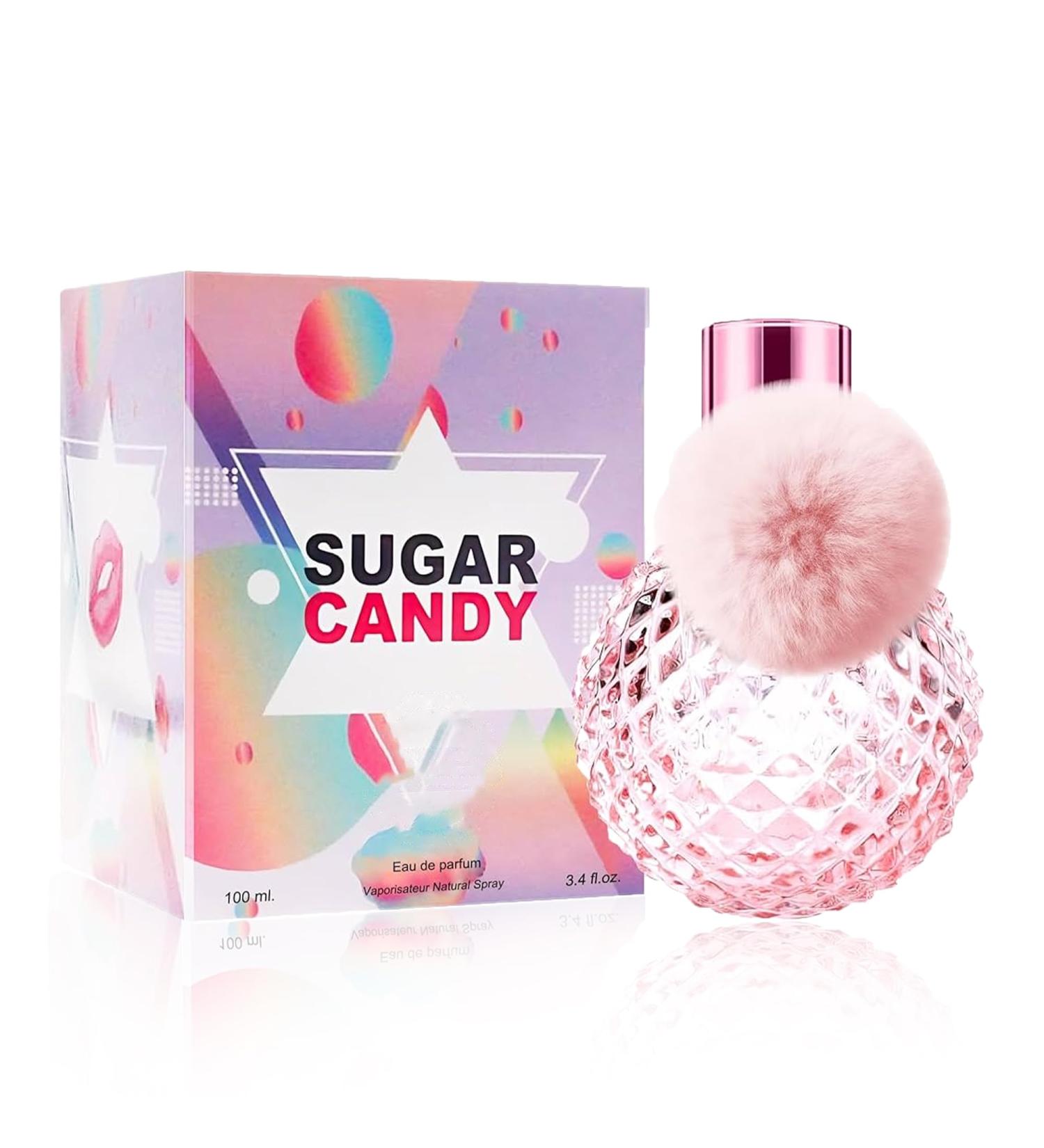Women's Perfume Sweet and Irresistible Sugar Candy Eau de Parfum for Ladies Long Lasting 3.4 Fl Oz Fragrance for Daily Elegance Sugar Candy. 3.4 Fl Oz (Pack of 2)