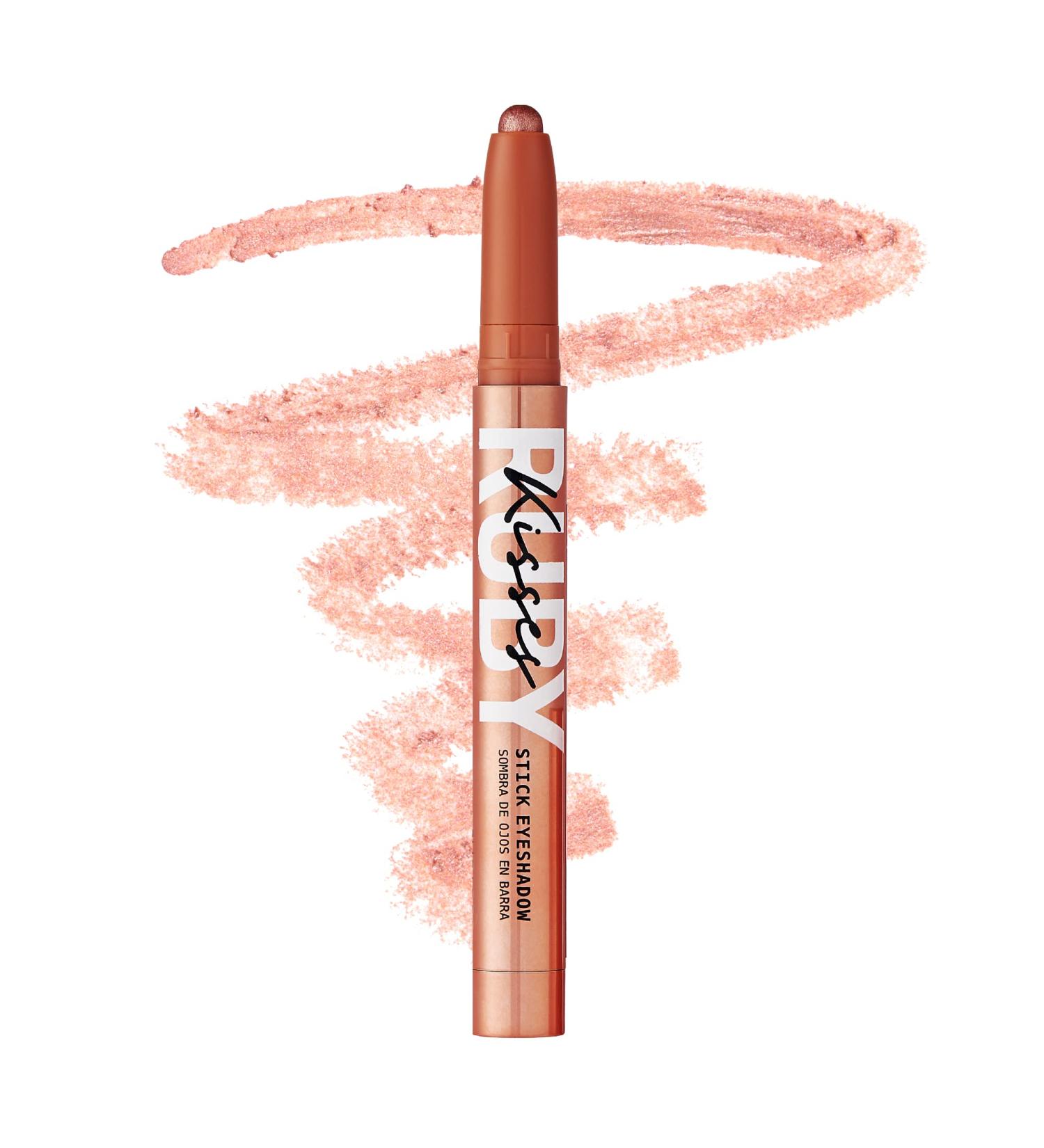 Ruby Kisses Eye Shadow Stick - Long-Lasting Cr me Makeup Multi-Stick with Pearl Shimmer Metallic Glitter - Rose Glam - Buy Online on GoSupps.com