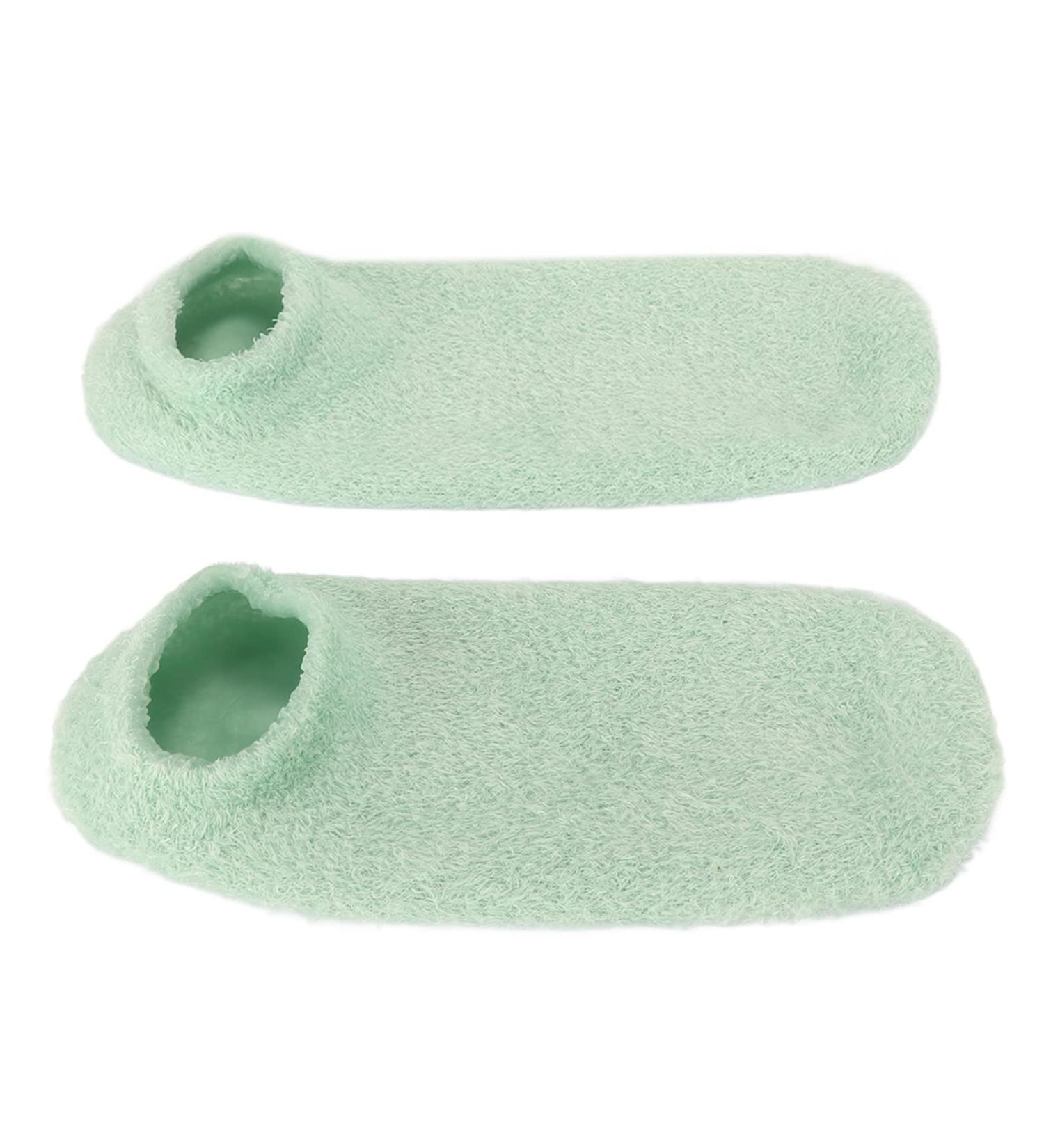 Qukaim Dry Feet Moisturizing Socks Moisturizing Foot Gel Socks Reusable Cracked Skin Care Socks Prevent Slip Foot Mask Green Remove Dry Feet 1 Pair - Buy Online on GoSupps.com