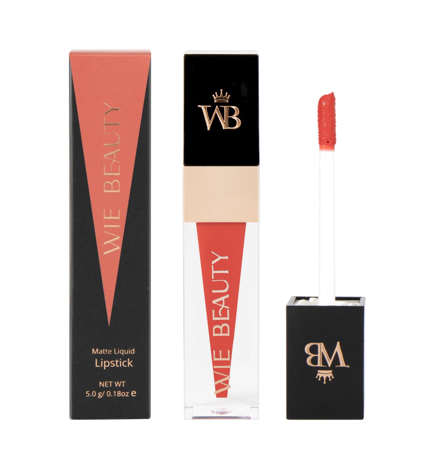 Liquid Matte Lipstick - Flirty Orange Red | Long-Lasting & Vibrant Color | International Shipping Available - Buy Online on GoSupps.com