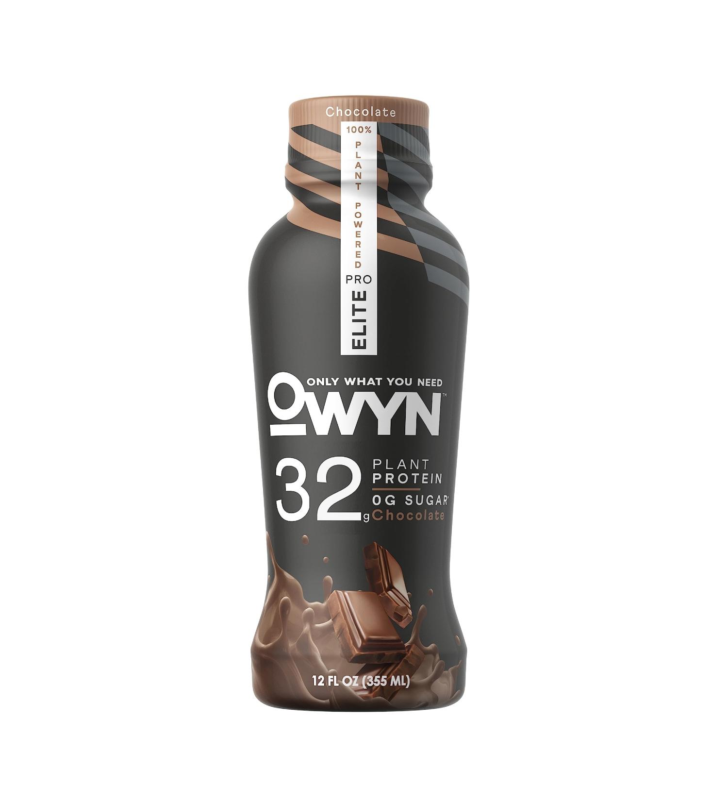 OWYN Chocolate Pro Elite Plant Protein Shake 12 FZ 12 Fl Oz (Pack of 1) - Buy Online on GoSupps.com