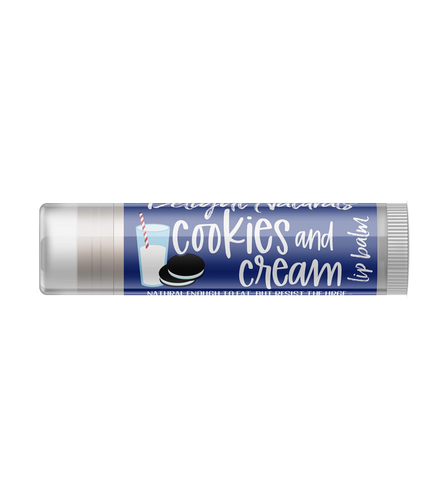 Jumbo Lip Balm - Cookies and Cream | Moisturizing & Delicious Flavor | International Shipping Available - Buy Online on GoSupps.com