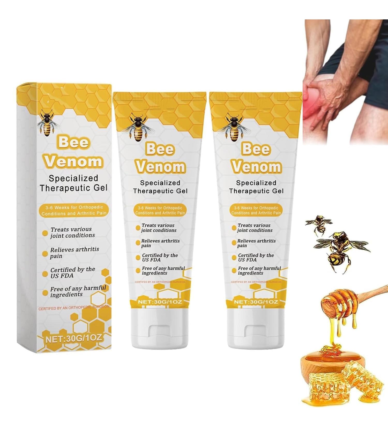 Buy Aeehfeng Bee Venom Therapy Gel | New Zealand Pain Relief & Joint Care | 2-Pack - Buy Online on GoSupps.com