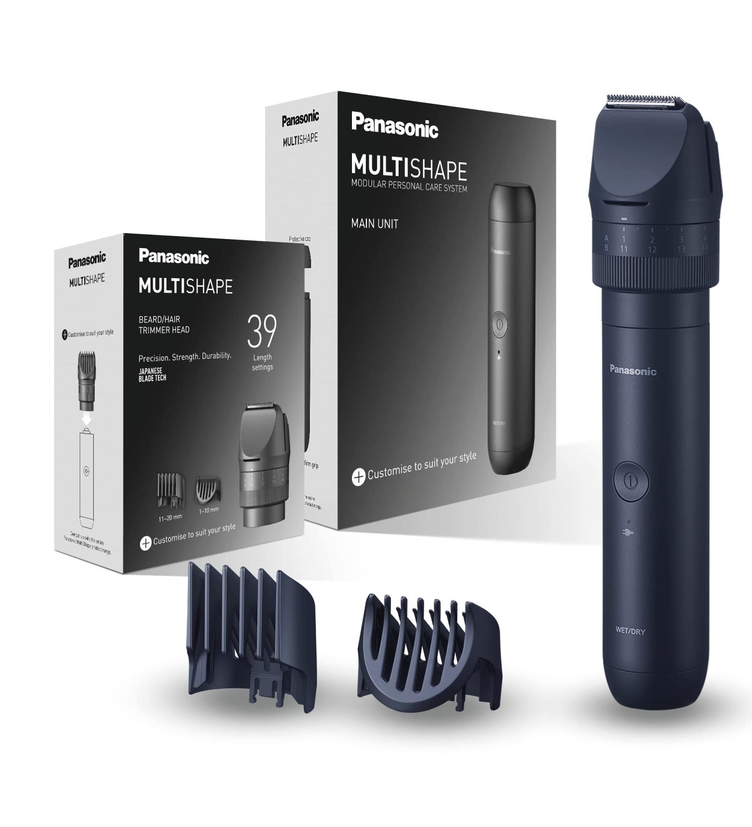Panasonic Multishape ER-CTN1 Modular Personal Nursing System - Men's Rechargeable Beard & Hair Trimmer - Buy Online on GoSupps.com