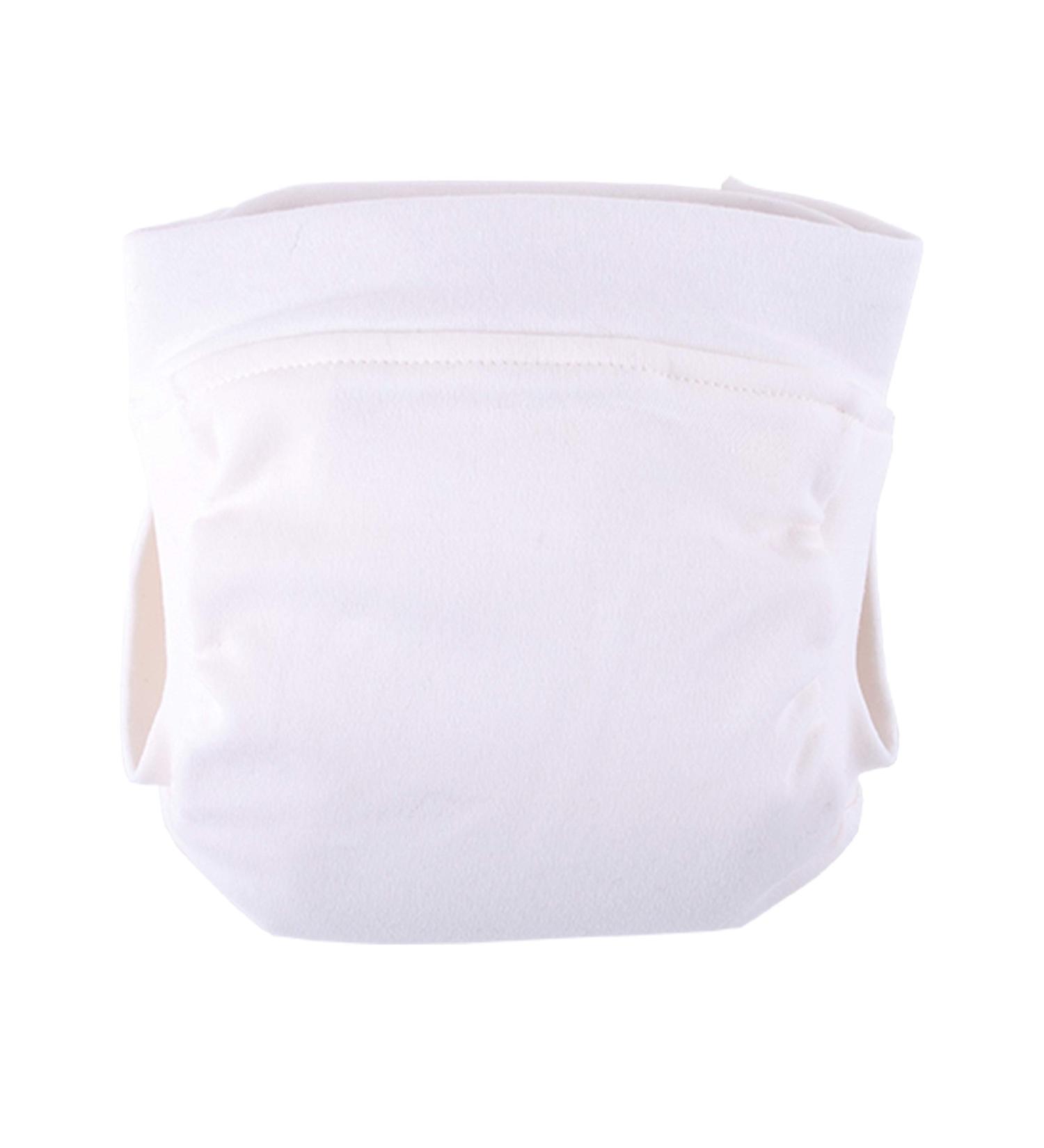 Popolini EasyFree All-in-3 cloth diaper/holding diaper for diaper-free and cloth diapers (Ecru L (9-15kg)) Ecru L (9-15kg)