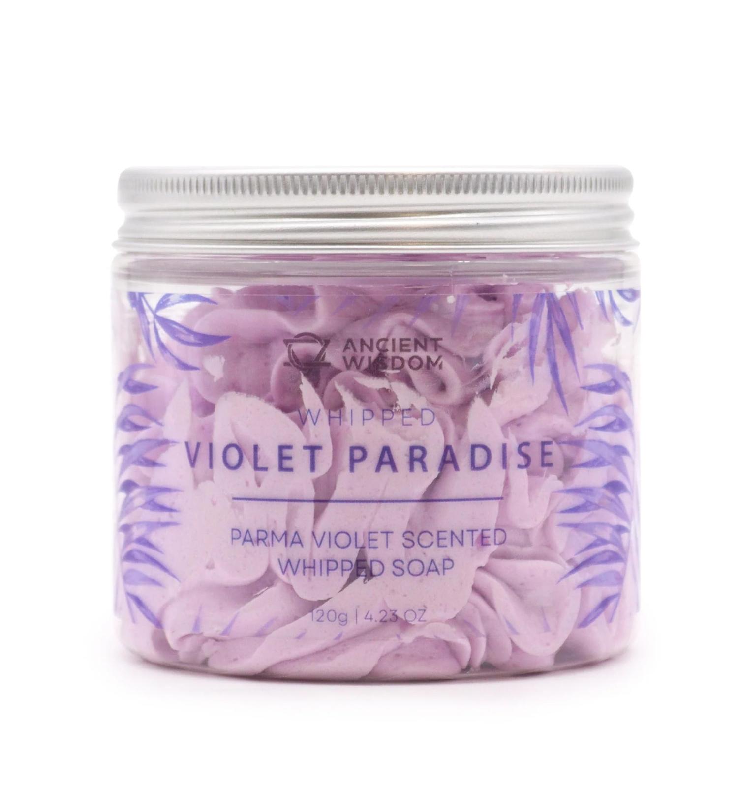 Pink Lemonade Whipped Cream Soap 120g (Parma Violet Whipped Cream Soap 120g) - Buy Online on GoSupps.com
