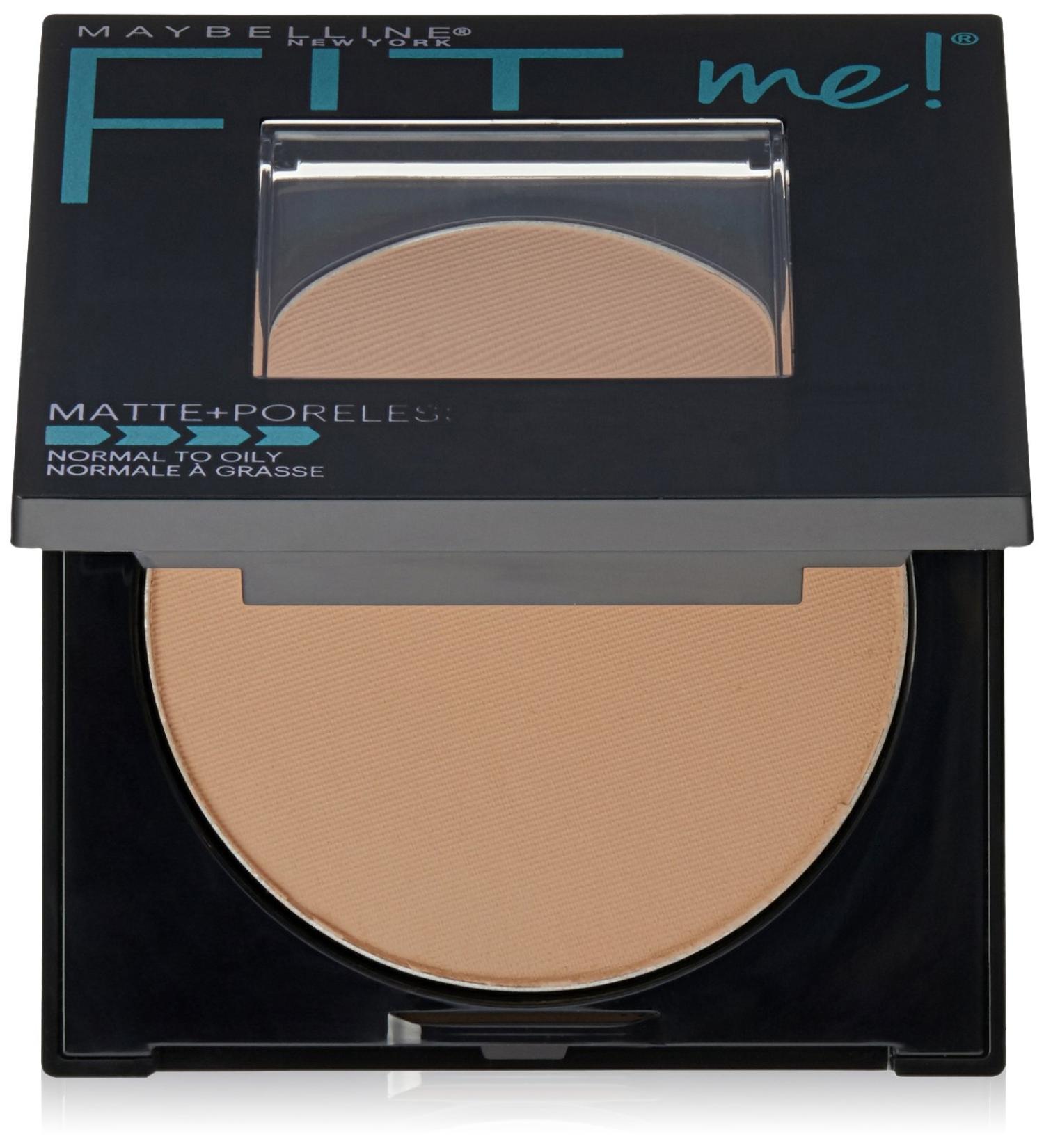 Maybelline Fit Me Matte Plus Poreless Powder - Natural Tan 0.3 oz | International Shipping Available - Buy Online on GoSupps.com