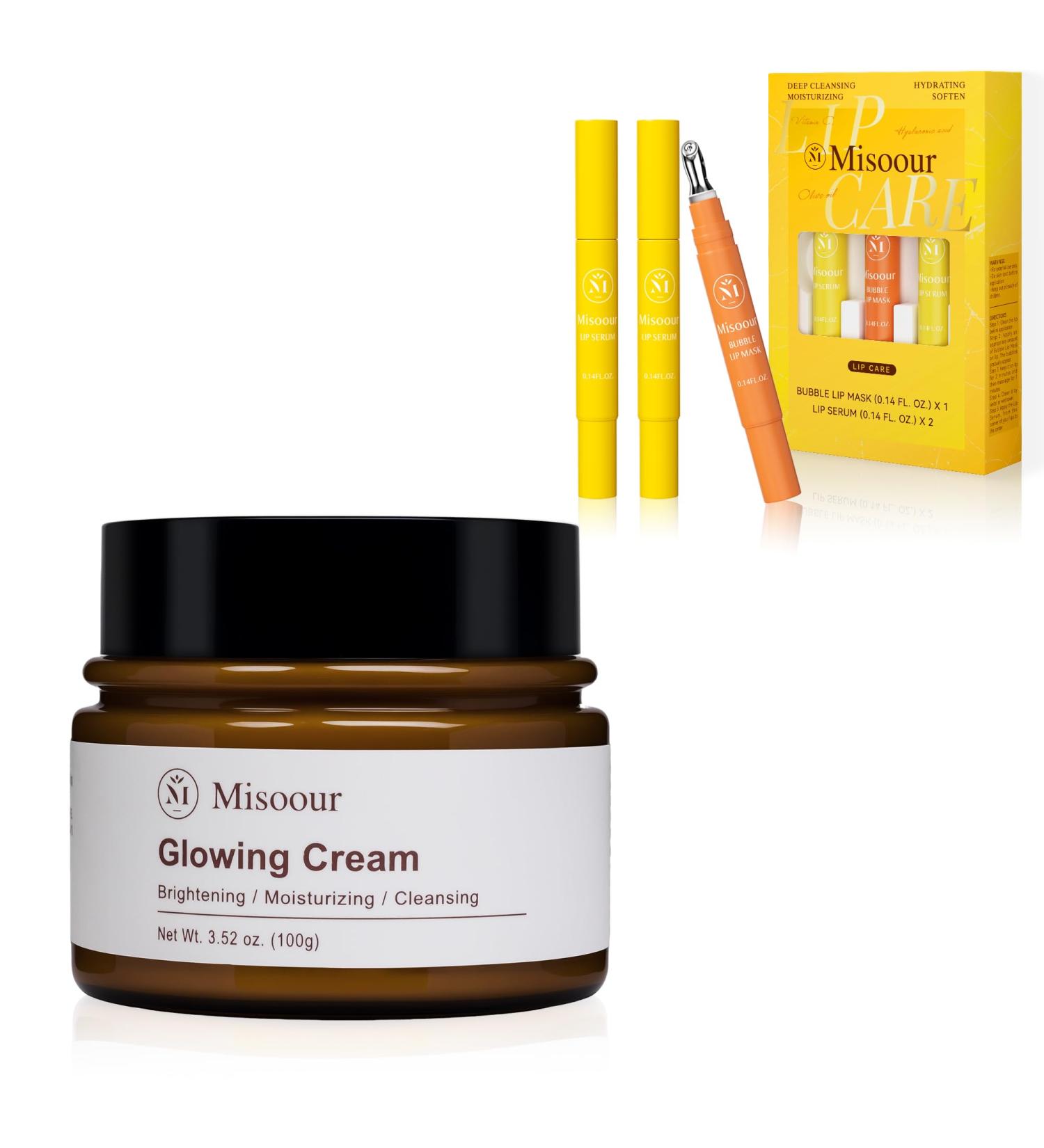 Natural Vitamin E Cream & Night Repair Lip Mask Set Deep nourishment and moisture retention Soothes dryness and peeling Gentle for sensitive skin - Buy Online on GoSupps.com