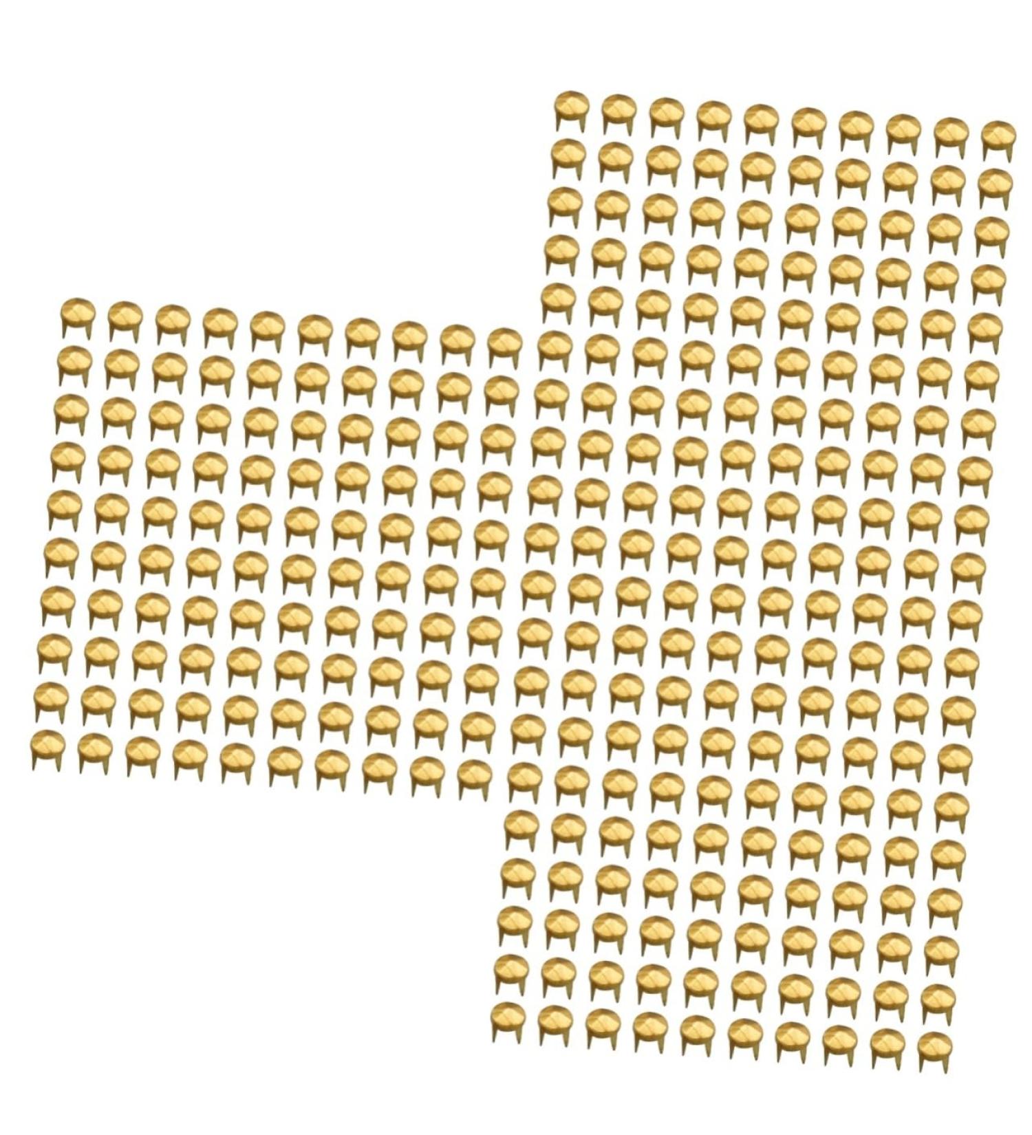 COHEALI 300 Pcs Scrapbook Embellishments Clothing Accessories Metal Studs Rivet Claws High Head - Buy Online on GoSupps.com