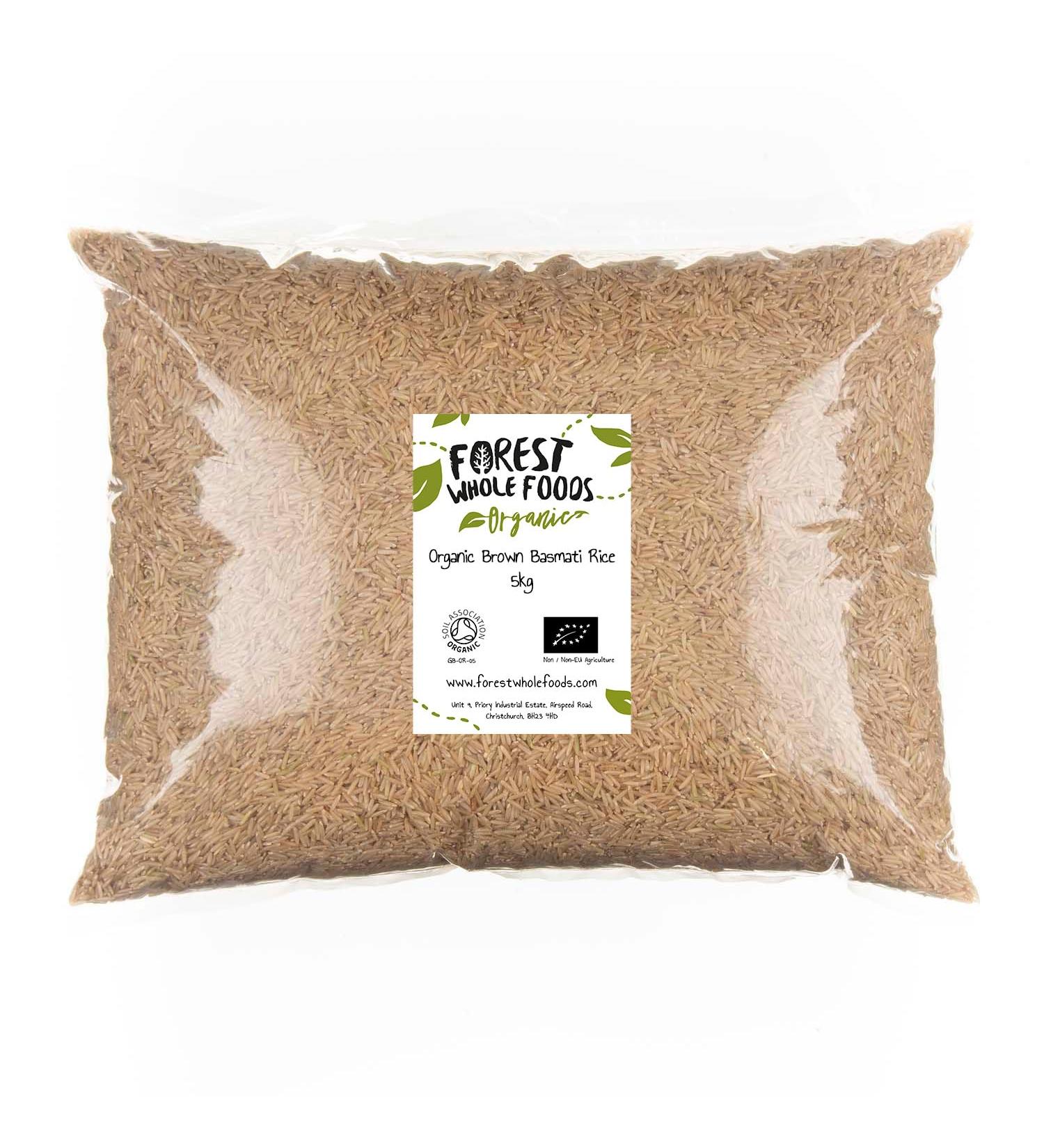 Organic Brown Basmati Rice (5kg)