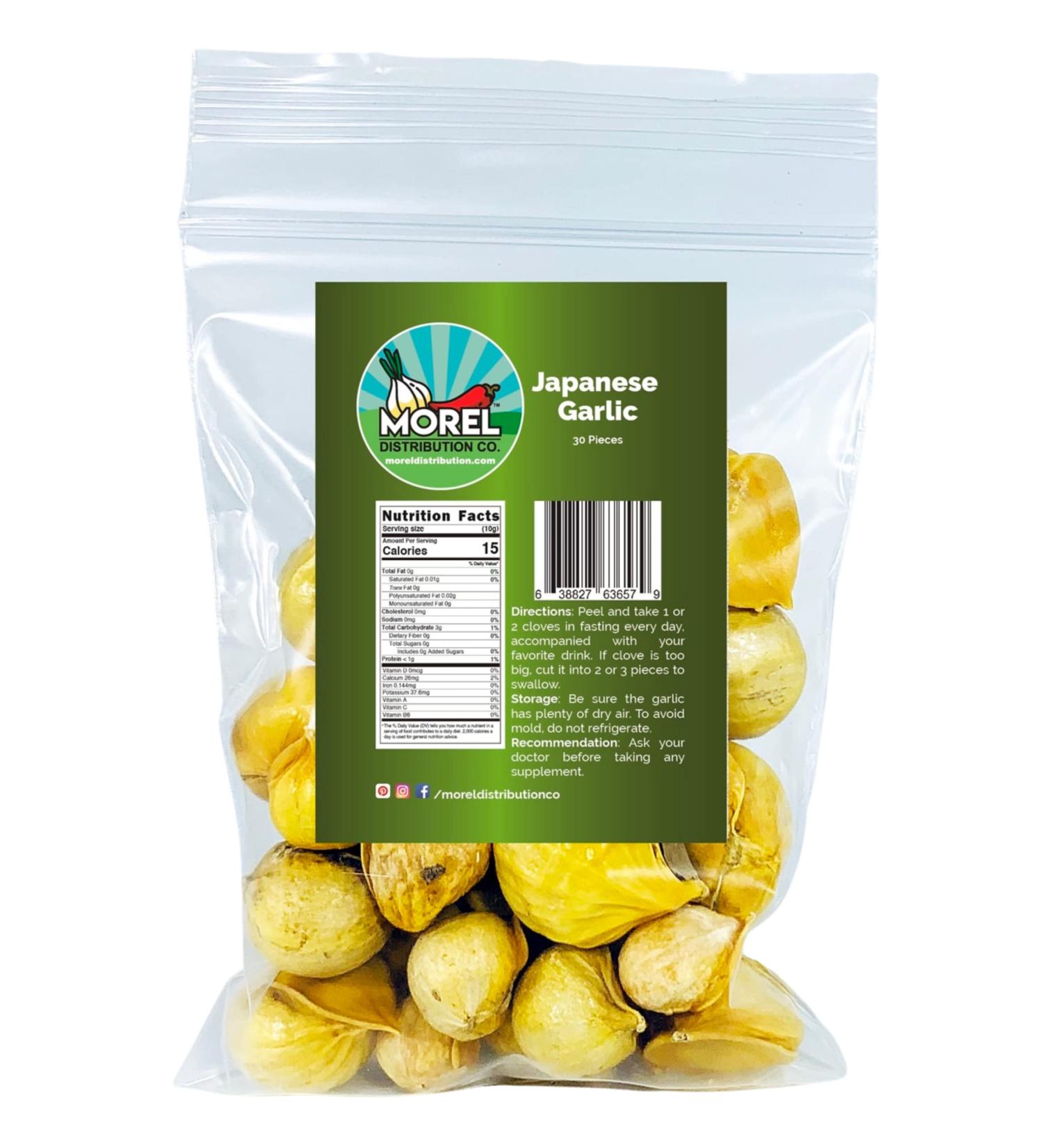 Japanese Garlic // Ajo Japones WT: 30 Pieces (57 GR) - Buy Online on GoSupps.com