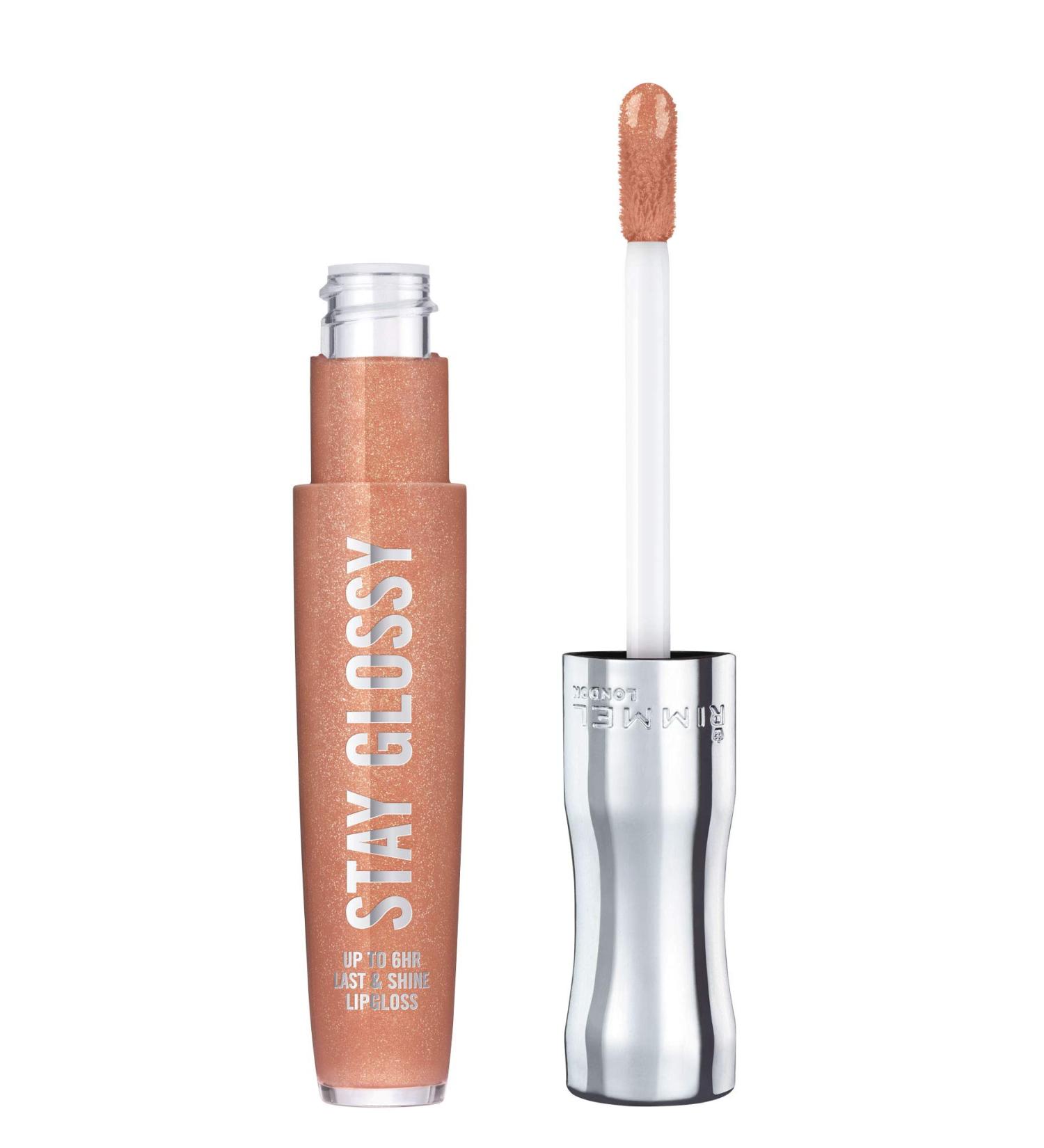 Rimmel Stay Glossy 6HR Lip Gloss All Nighter - 0.18 Fl Oz (Pack of 1) - Buy Online on GoSupps.com