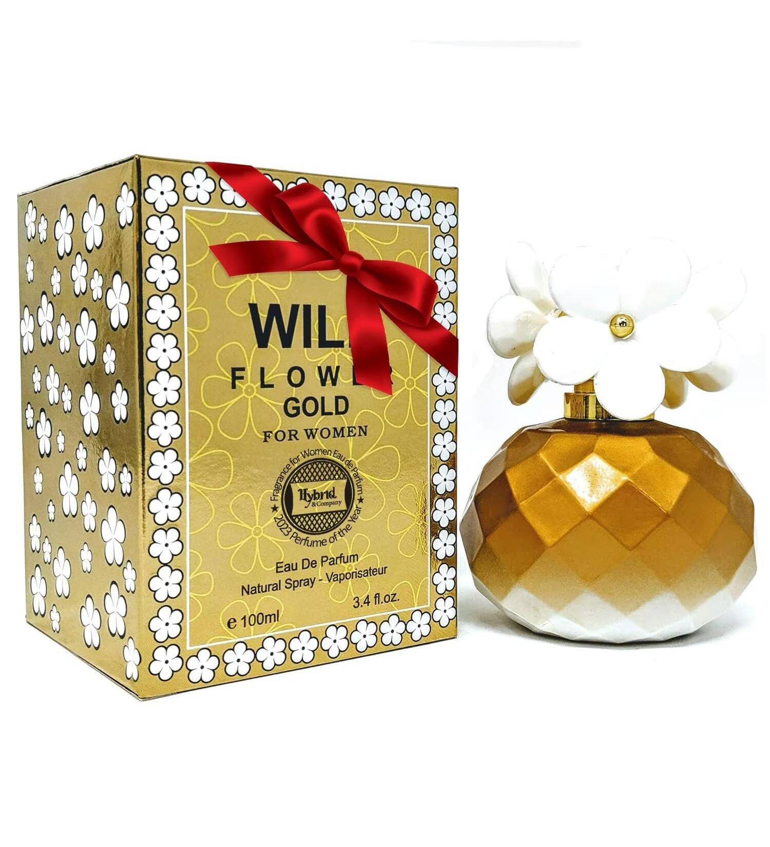 Hybrid & Company Wild Flower Gold Fragrance for Women Eau De Parfum Natural Spray Classic Scent 3.4 Fl Oz Wild Flower Gold 3.4 Fl Oz (Pack of 1) - Buy Online on GoSupps.com