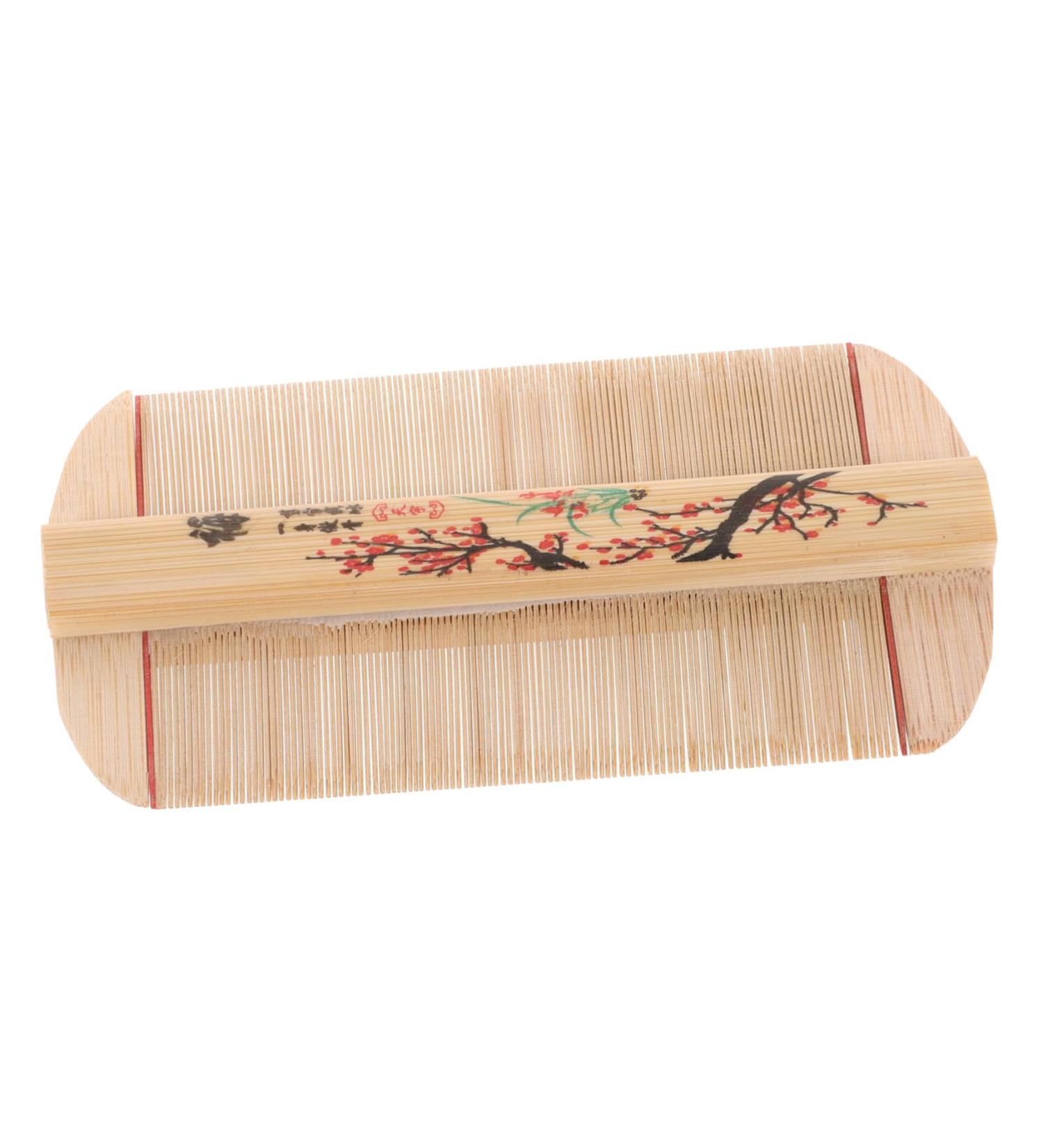 Peigne en bois double face dents ultra fines peigne antipelliculaire vintage pour chien chat cuir chevelu doux pour poils pais et gar on fille - Buy Online on GoSupps.com