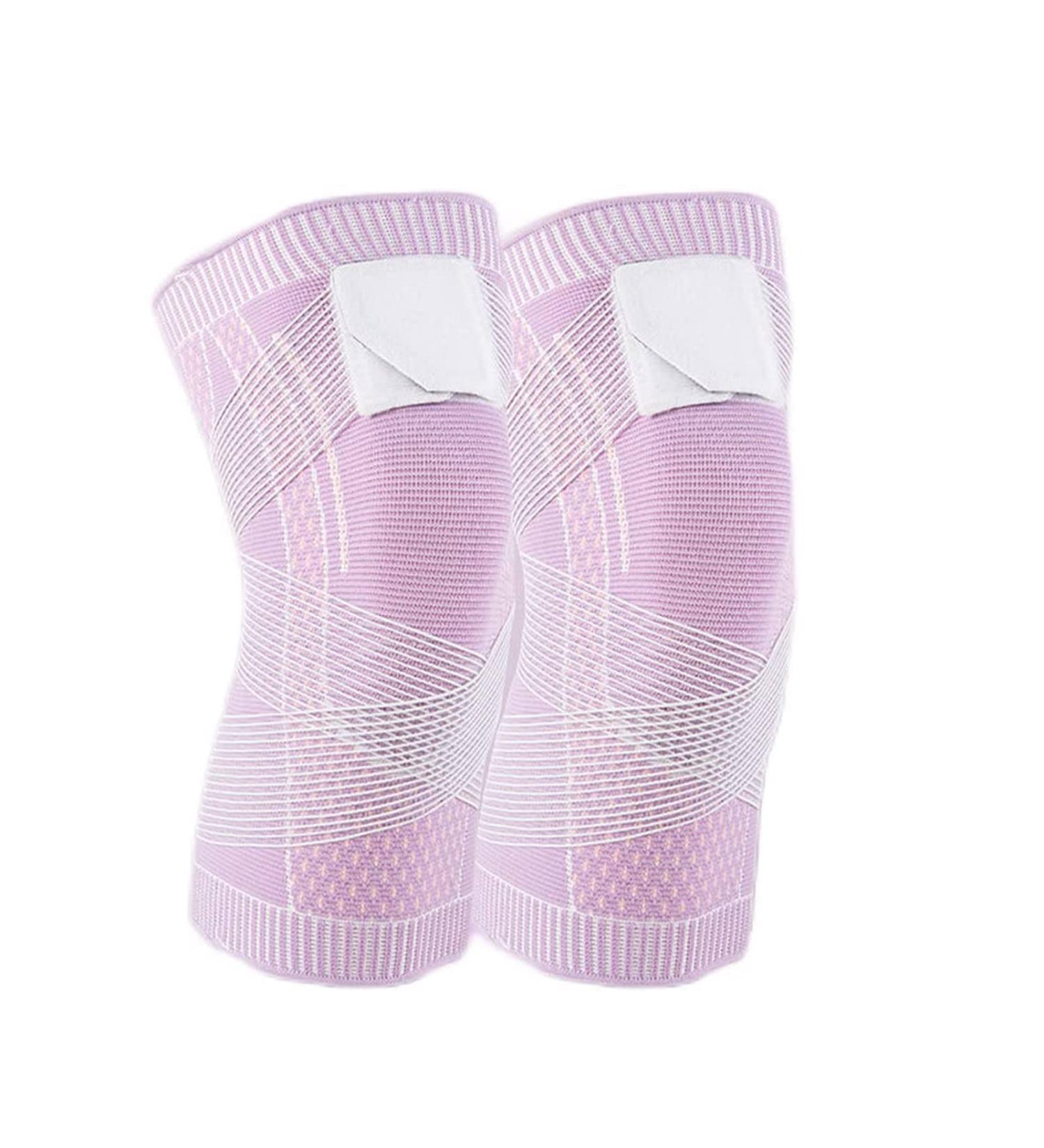 Swellsock Knee Flexwrap - Adjustable Knee Compression Sleeve | Best Knee Brace & 3D High Elastic Design for Maximum Support - Lightweight & Breathable - Available in Pink 3XL - Buy Online on GoSupps.com