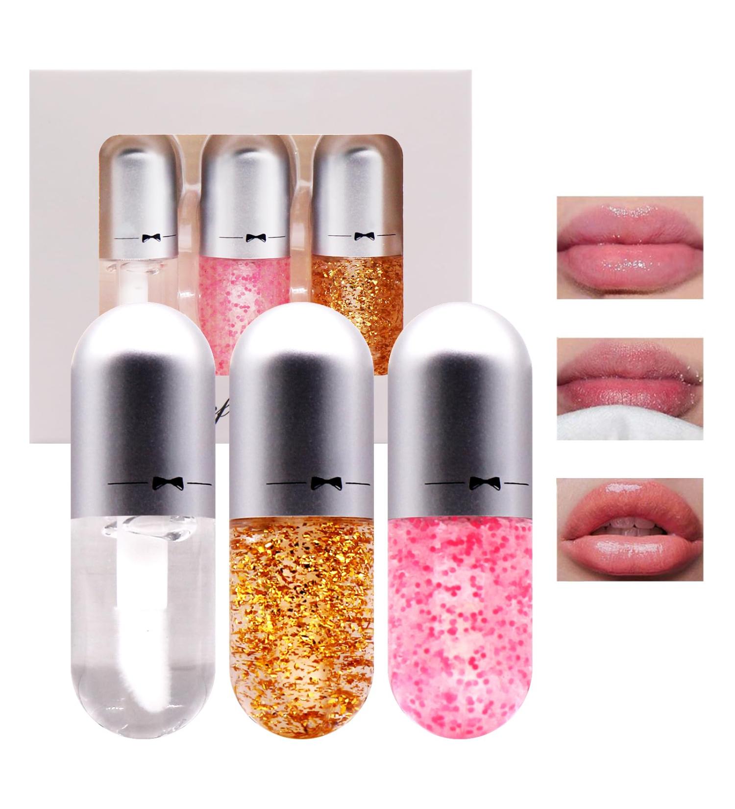 HASAIKA Lip Plumping Gloss Lip Plumpers Lip Gloss with Plumping Effect to Moisturize Repair Heal and Prevent Dry Chapped Lips - Buy Online on GoSupps.com