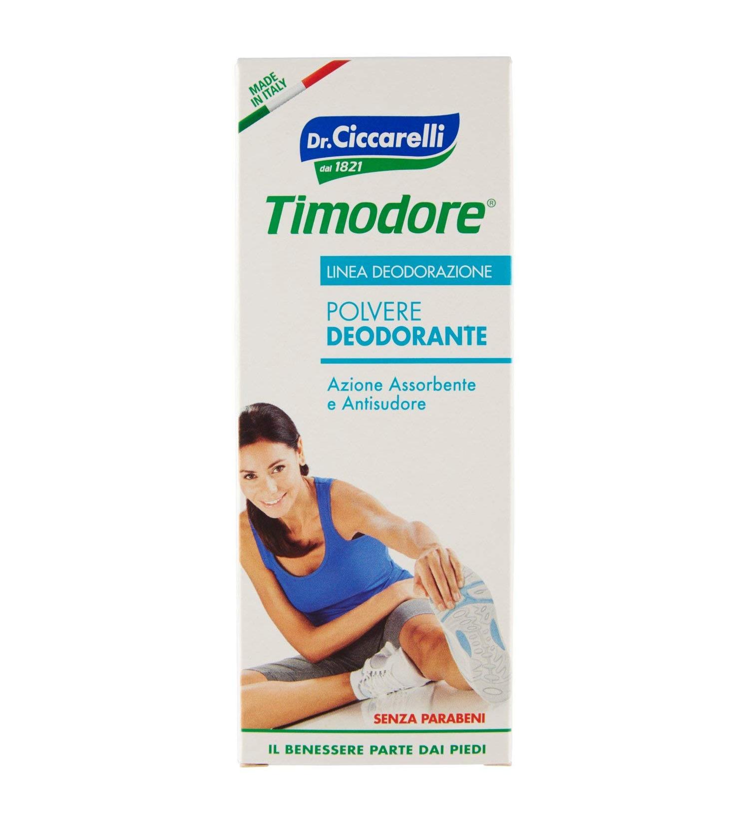  TIMODORE Timodore Powder Deodorant -75g - Buy Online on GoSupps.com