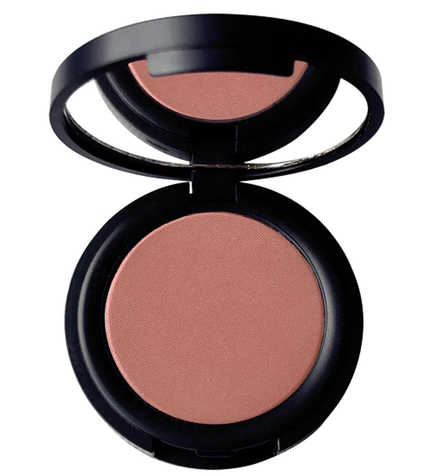 Mom's Secret 100% Natural Blush Gluten Free Natural Pressed Blush Cruelty Free - Dusty Rose - 0.18 Oz - Buy Online on GoSupps.com