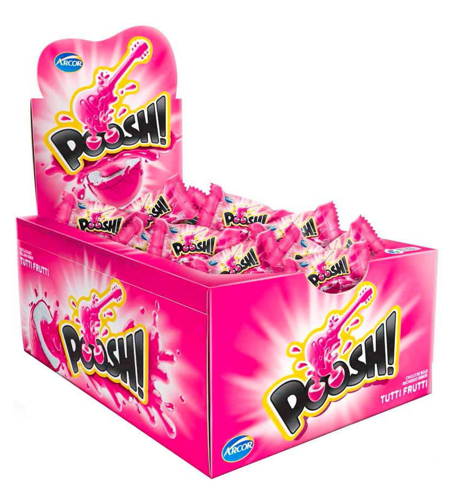 POOSH! - Bubble Gum Tutti Frutti Flavor Filling (Pack of 40) - Buy Online on GoSupps.com