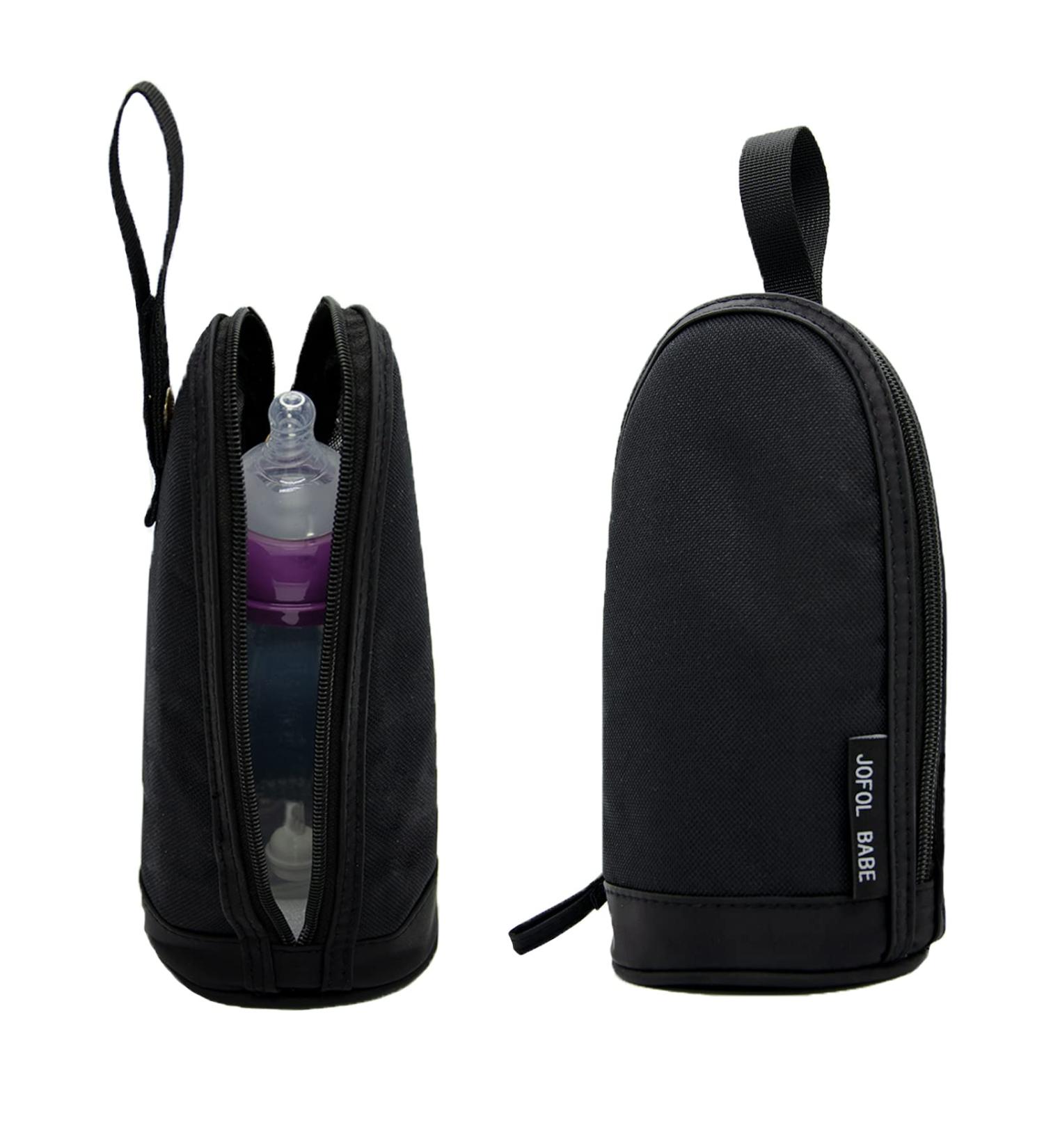 JOFOL BABE Insulated Breastmilk Cooler Bag for Travel and Daycare - Black Standard - Buy Online on GoSupps.com