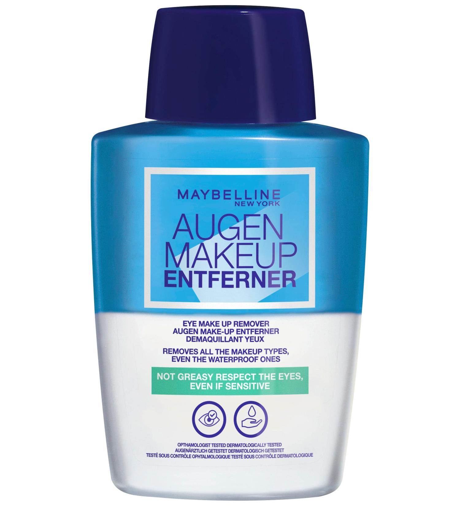 Maybelline New York Eye Make-Up Remover Also for Waterproof Make Up