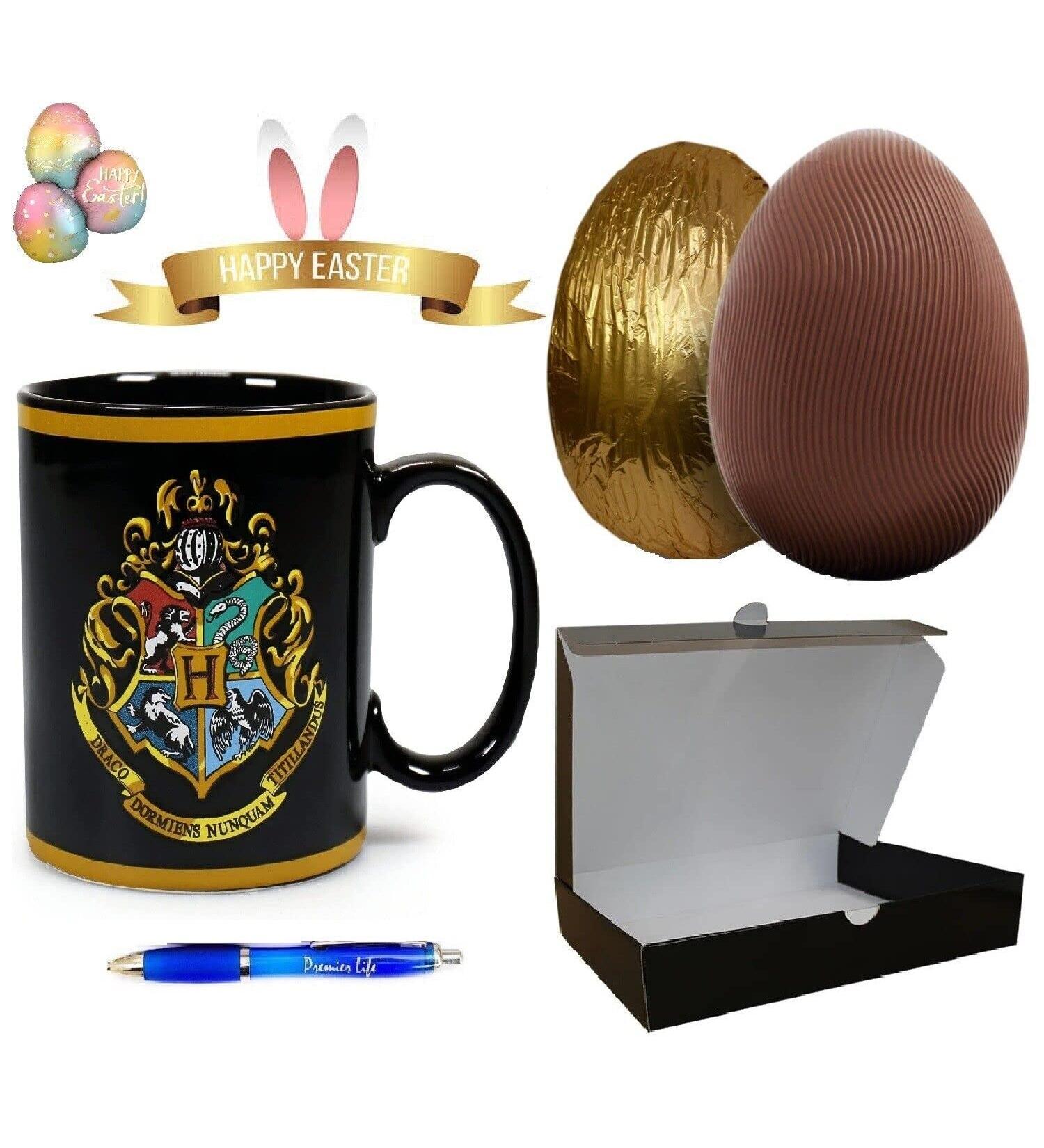 Harry Potter Hogwarts Easter Set with coffee mug and Easter egg in a gift box with Premier Life Store Pen - Buy Online on GoSupps.com