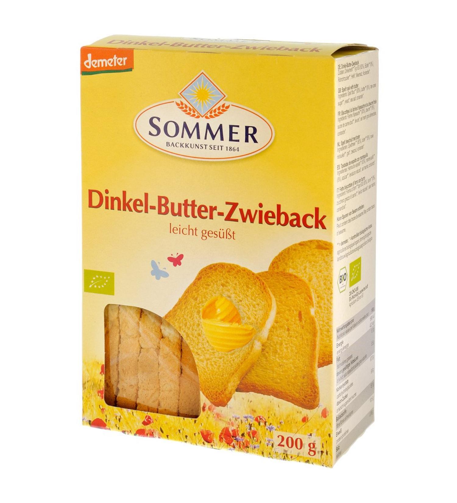 Summer spelled butter rusks 200 g