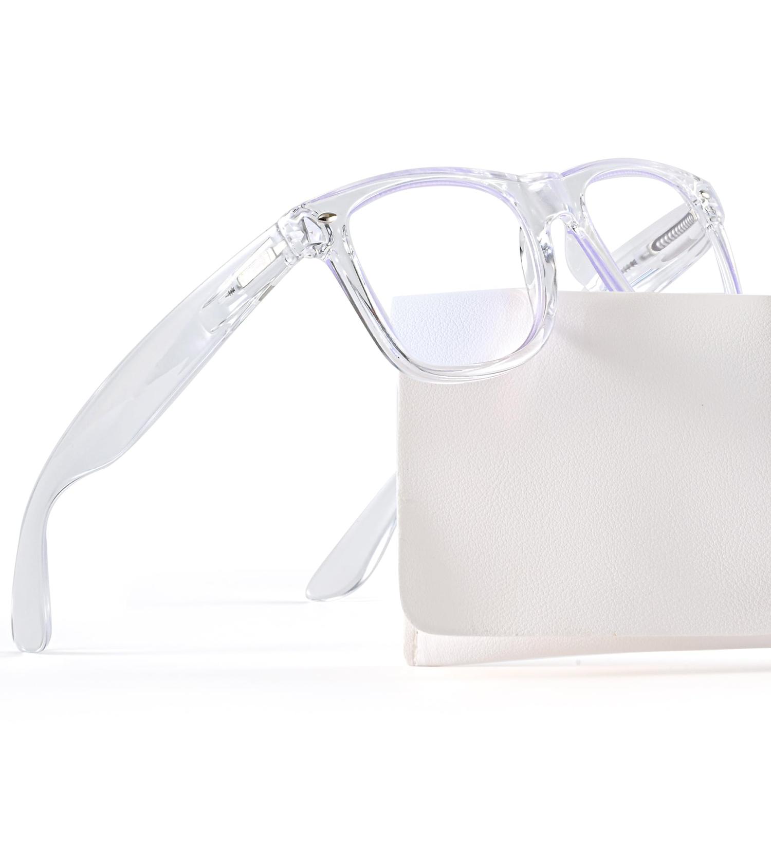 ABEJOJO Oversized Reading Glasses - Blue Light Blocking Computer Readers for Men & Women | Spring Hinge | 3.5x Magnification - Buy Online on GoSupps.com