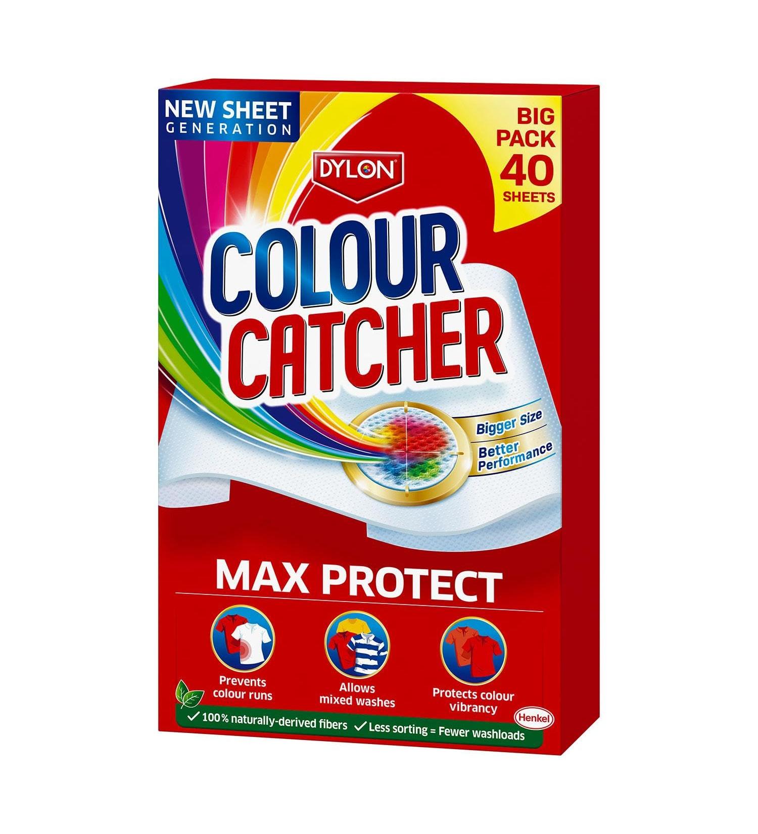 Dylon Colour Catcher Complete Action Laundry Sheets 40 each - Buy Online on GoSupps.com