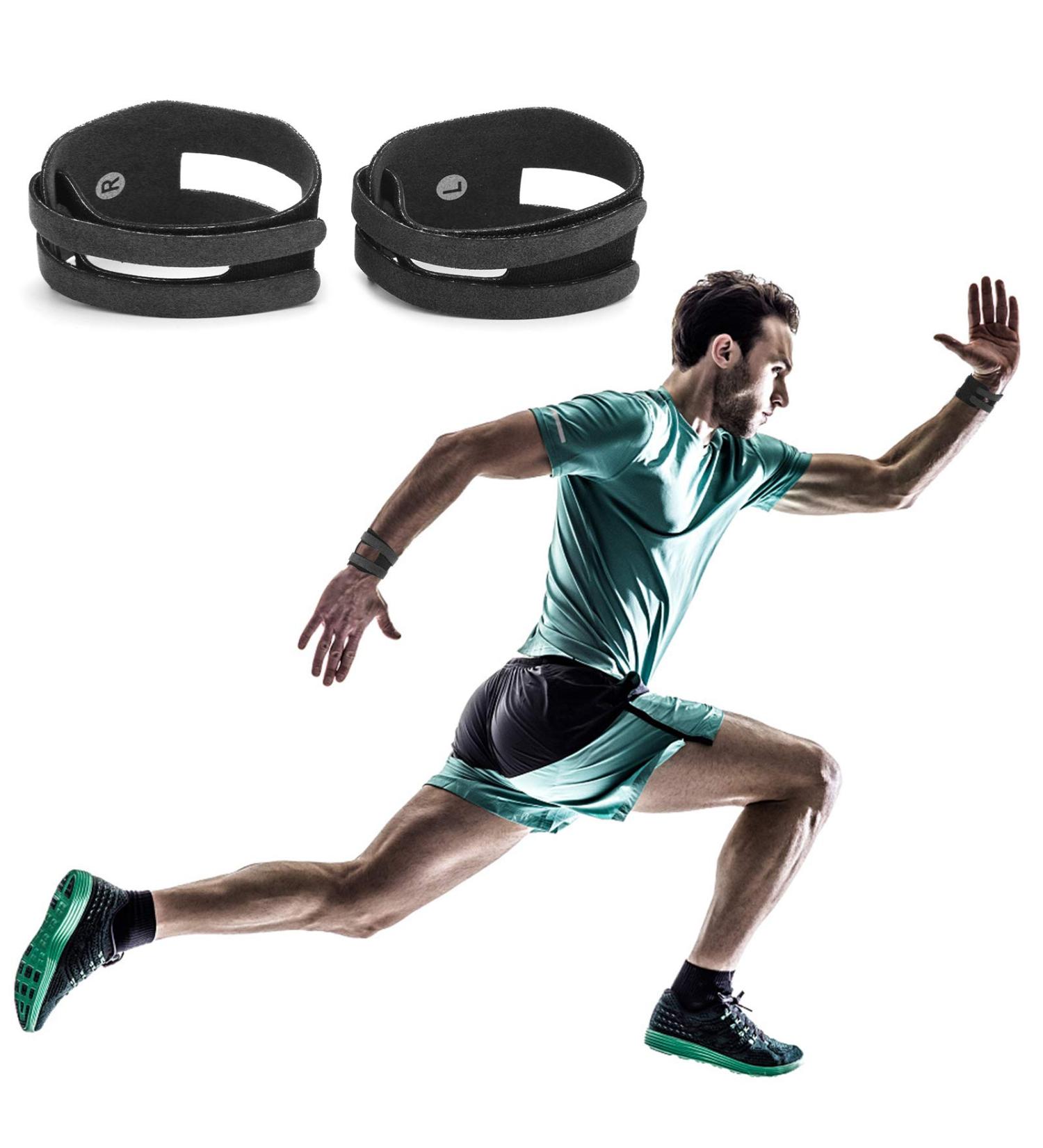 EJOOUS TFCC Wrist Bandage - 2 Adjustable Compression Straps for Fitness & Outdoor Support - Buy Online on GoSupps.com