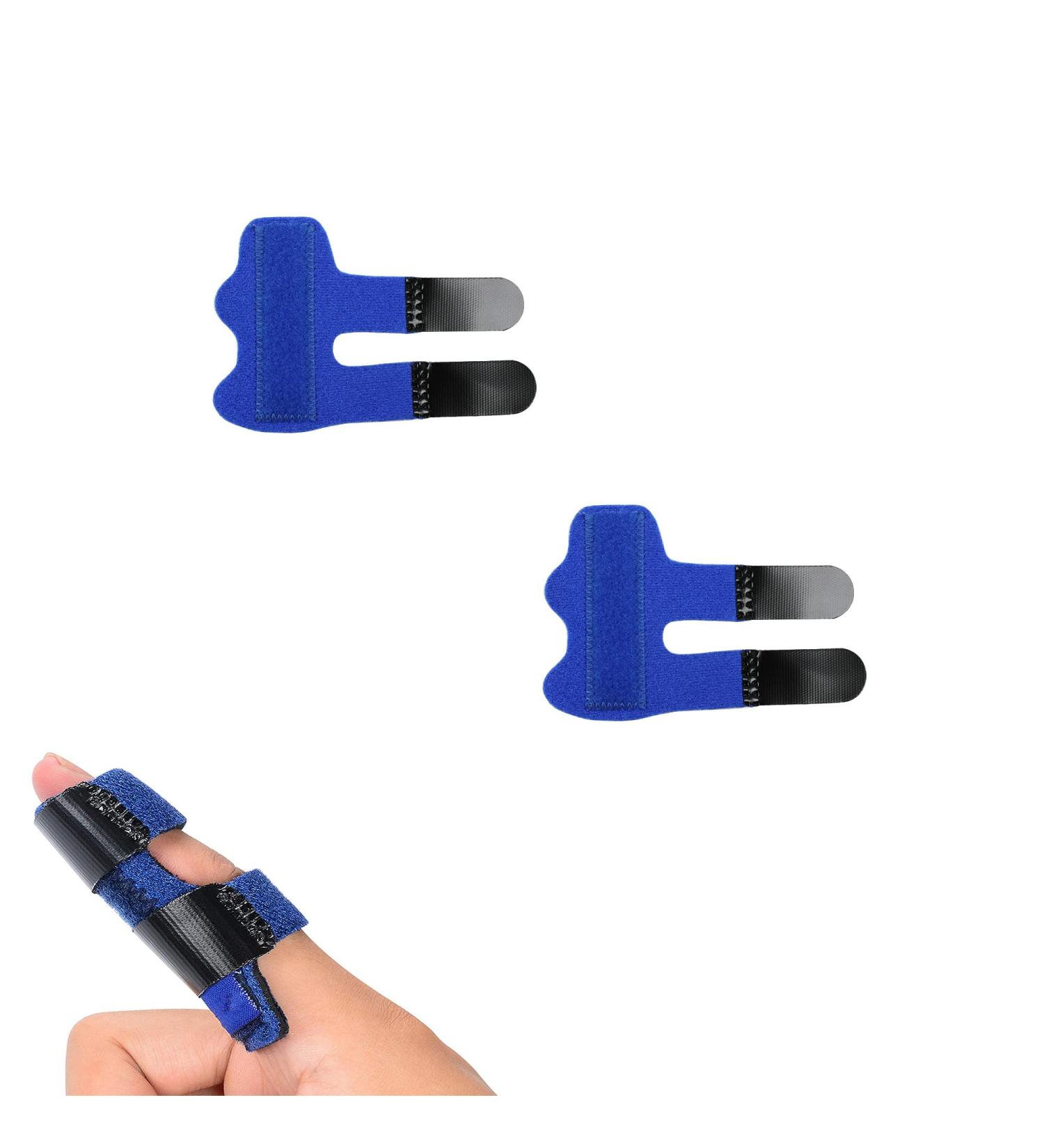YUEMING Finger Splints - Finger Straightener & Support Brace for Trigger Finger, Arthritis, Tendinitis - 2pcs - Buy Online on GoSupps.com