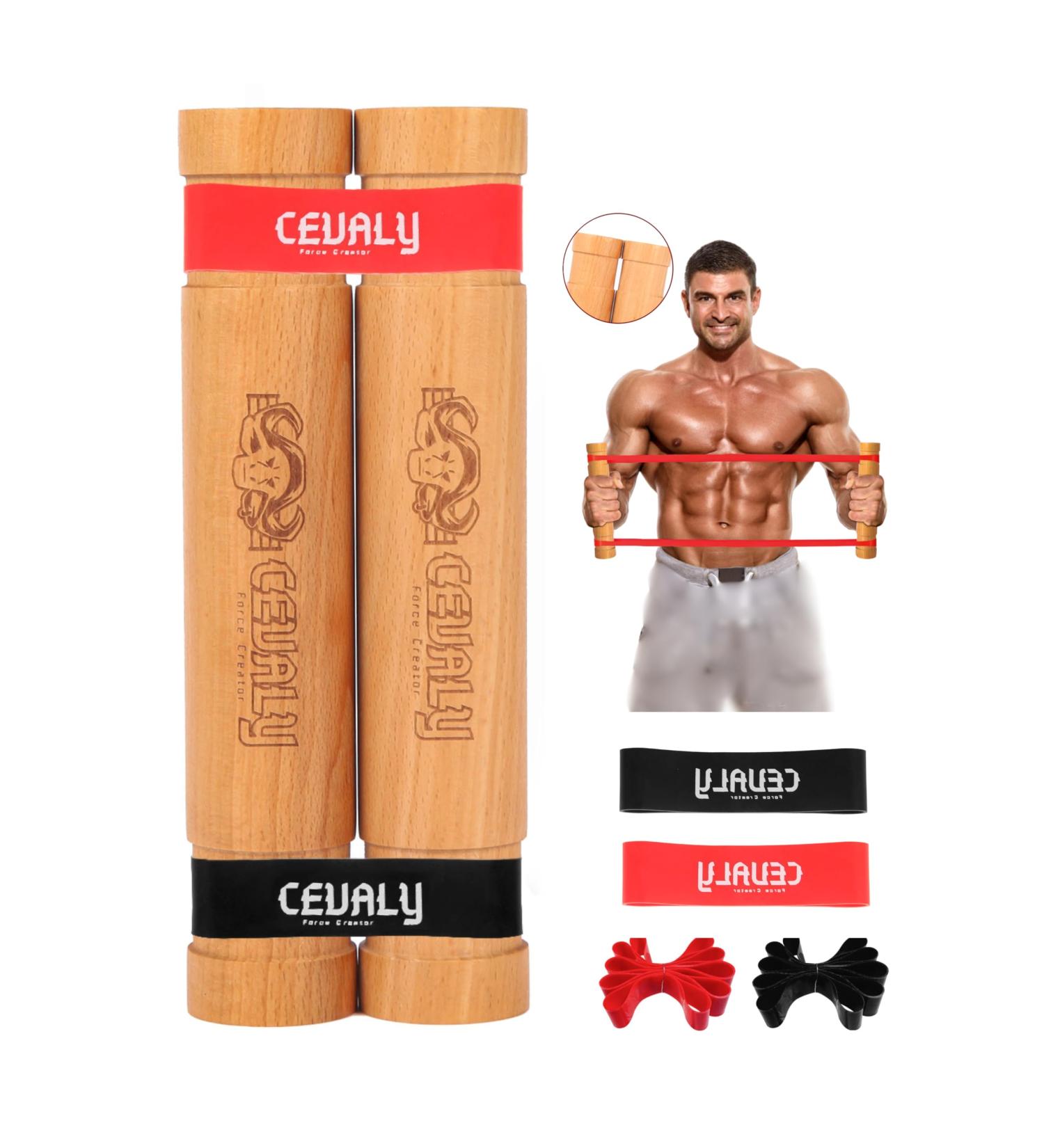 Rip Stick Workout Home Gym - Adjustable Resistance Bands for Upper Body & Joint Rehab | 10 Portable Bands Included - Buy Online on GoSupps.com