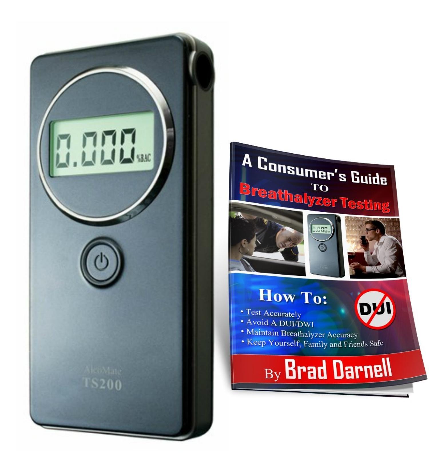 AlcoMate REVO Police Caliber Breathalyzer - Accurate & Professional Grade - Buy Online on GoSupps.com