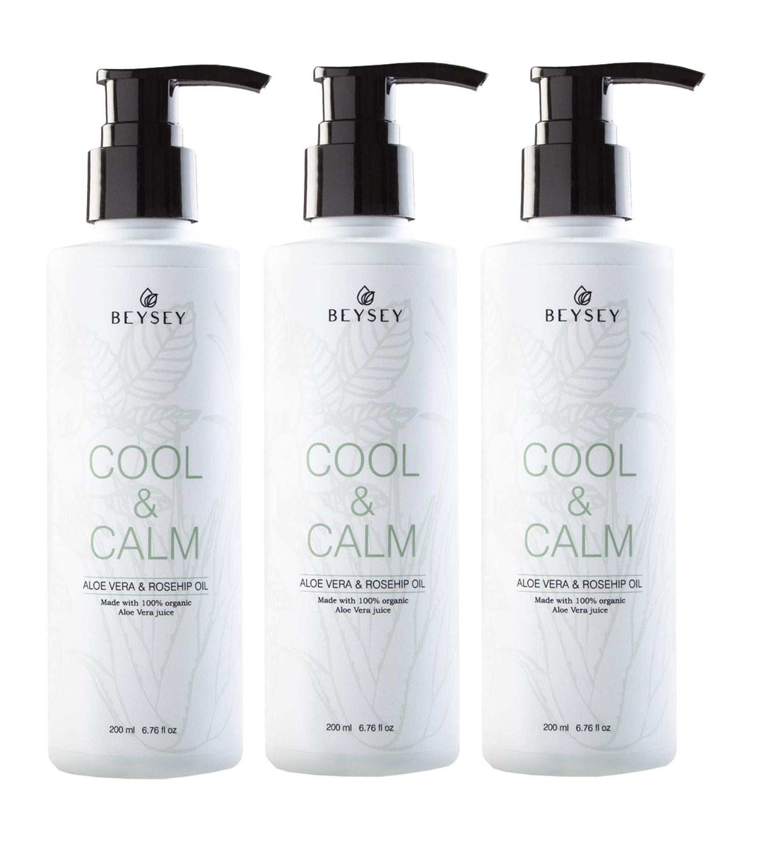  Beysey living natural Gel Aloe Vera Cool&CALM (pack 3 x 200 ml) - Buy Online on GoSupps.com