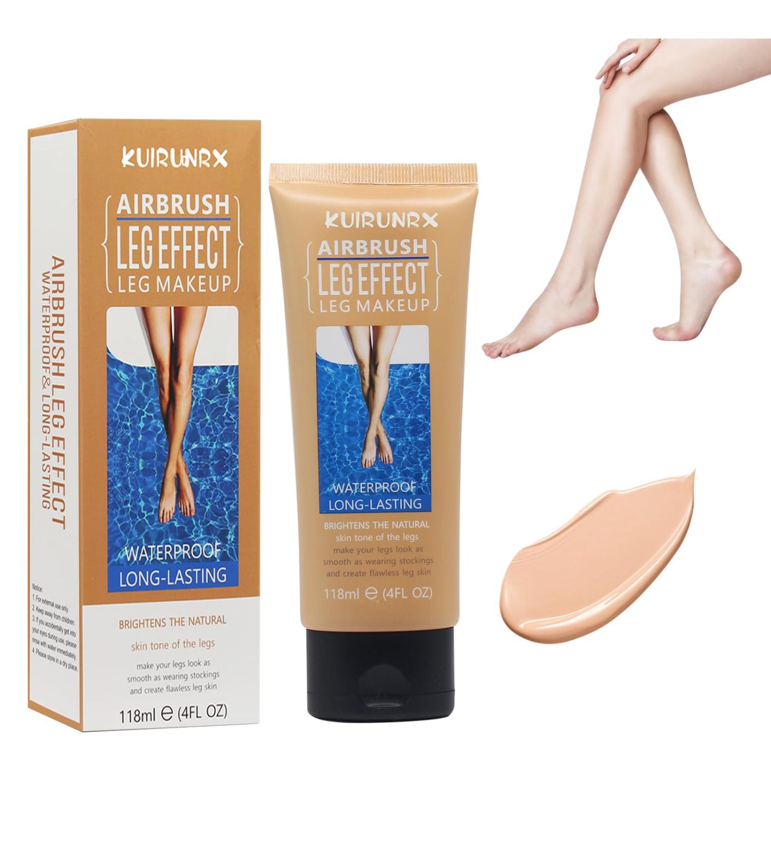 Maquillage des jambes imperm able sans transfert appr t imperm able pour maquillage corporel pour couverture de tatouage (naturel 118 ml) 118 ml (Lot de 1) Natural - Buy Online on GoSupps.com