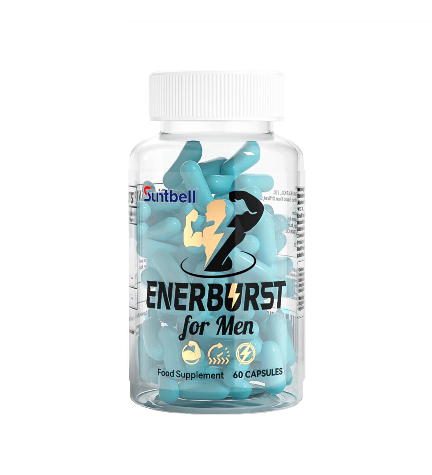 Suntbell Energy Supplement for Men Traditional Herbal Blend for Tired and Energy 60 Count - Buy Online on GoSupps.com