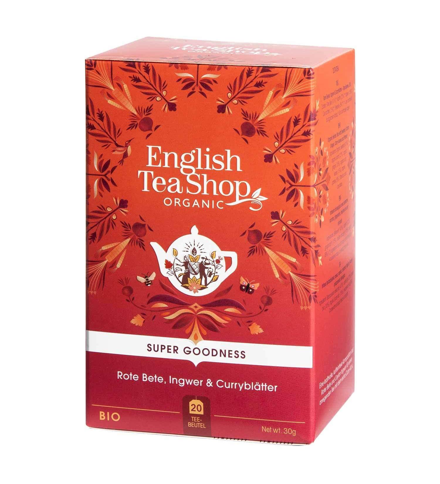 English Tea Shop English Tea Shop Organic Beet Ginger & Cury Leaves Infusion - 20 Sachets - 30 g