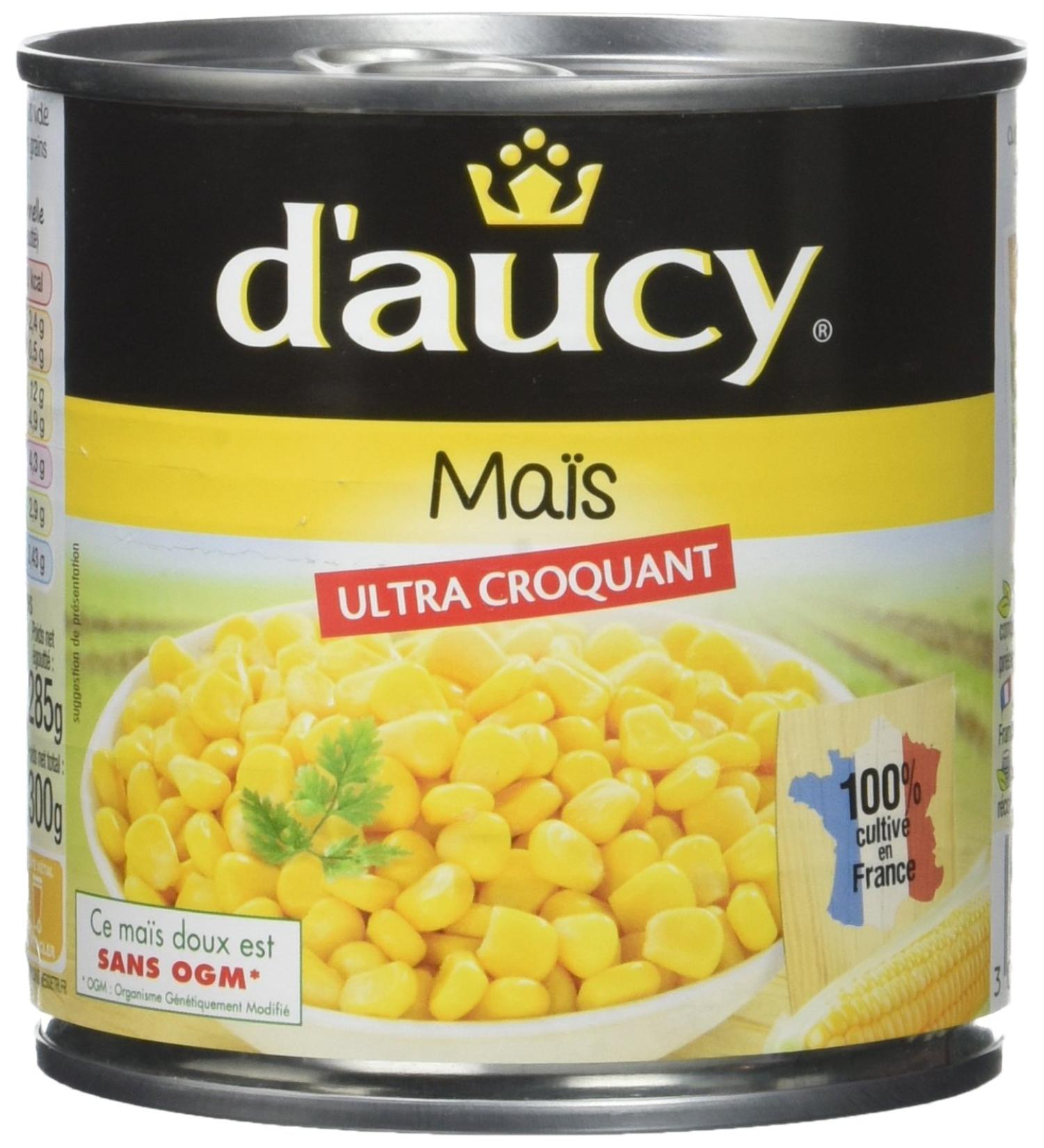 d'aucy Ultra Crunchy Corn 300g - Pack of 6 - Buy Online on GoSupps.com
