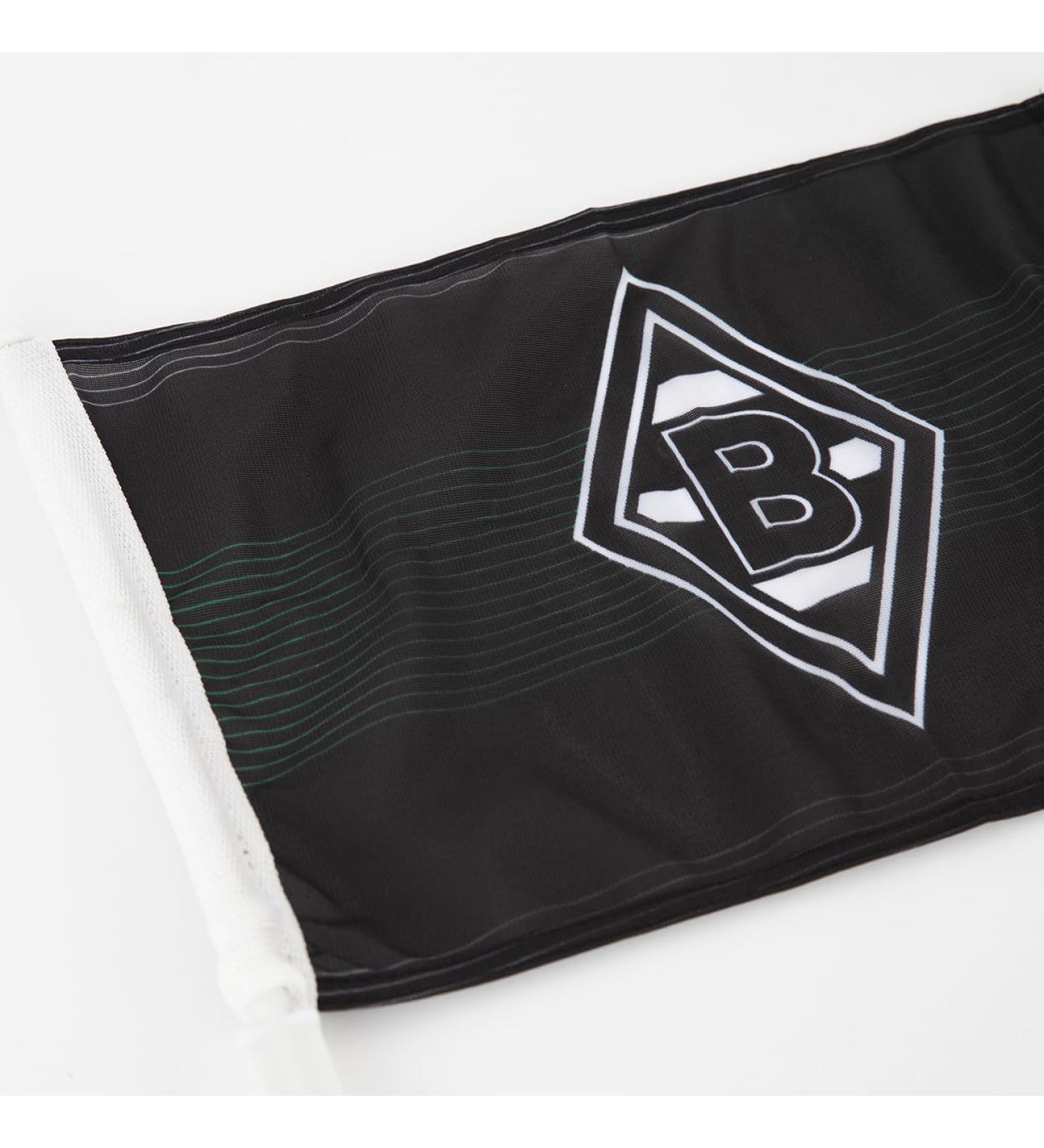 Borussia M nchengladbach car flag with holder | Official fan article