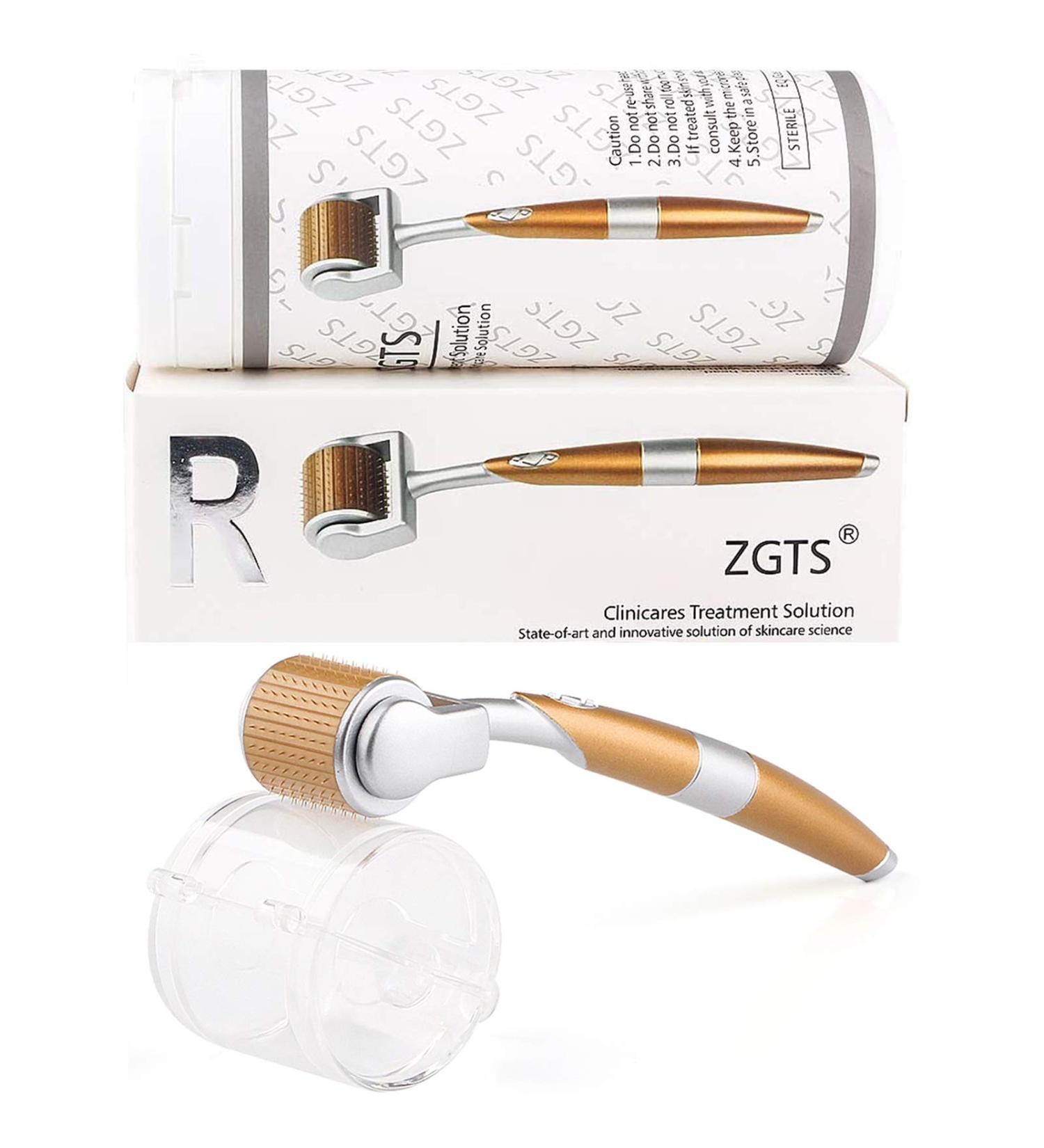 Titanium Derma Roller 192 Microneedles Dermaroller Micro Needle Roller Professional Microneedling Derma Needling Kit Skin Care for Face Wrinkles Hair Loss Stretch Marks Hair Regrowth(2.0mm) - Buy Online on GoSupps.com