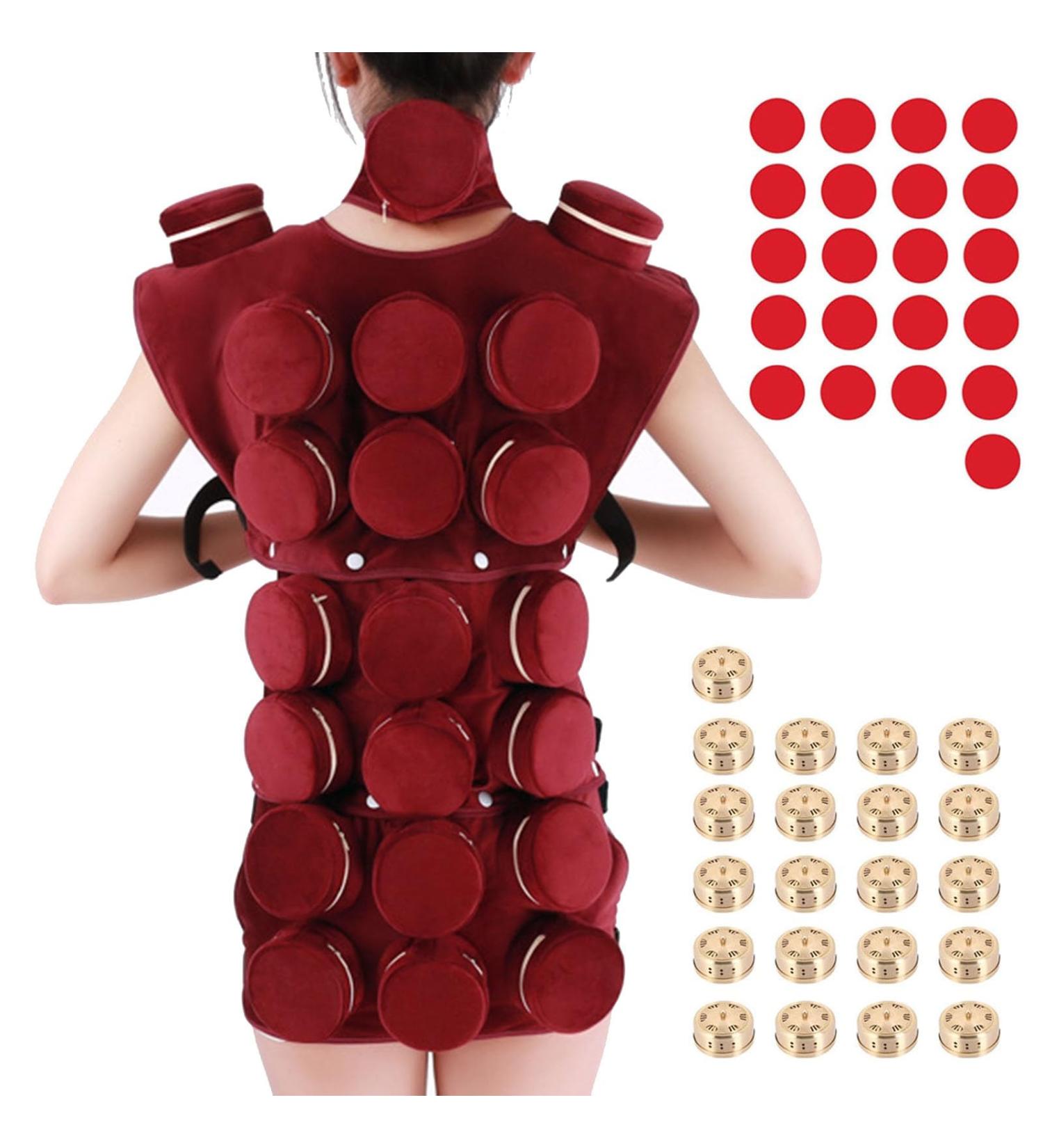 Buy Nichoy Smoke-Free Moxibus Cover - Anti-Smoke Bag for Moxa Sticks in Copper Box | Acupuncture Therapy Massager for Back - 21 Moxibuscase Boxes (A) | International Shipping Available - Buy Online on GoSupps.com