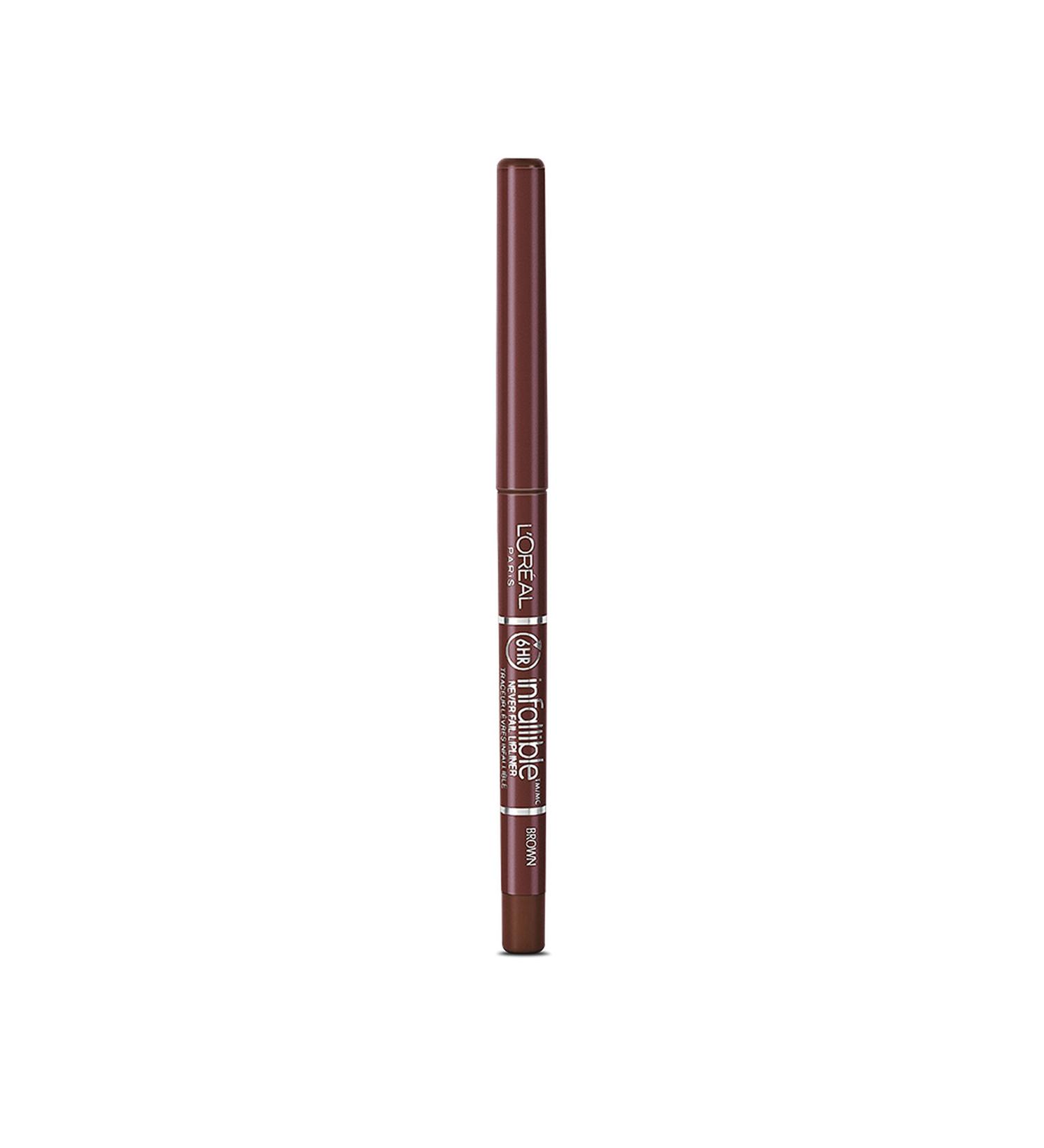 L'Or al Paris Colour Riche Never Fail Lip Liner in Brown - 0.009 oz - Buy Online on GoSupps.com