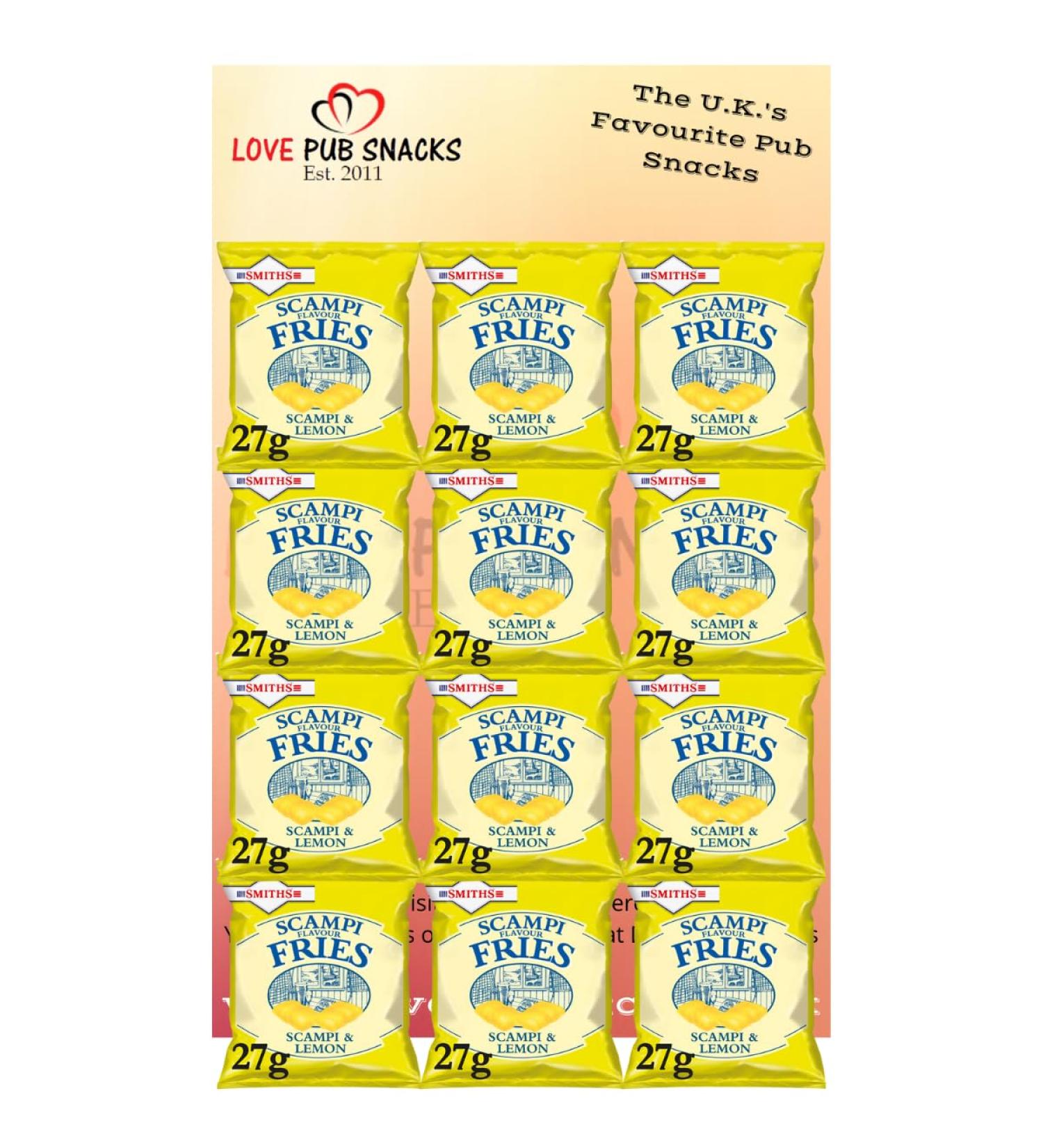 Scampi Fries Pub Card 12x27g