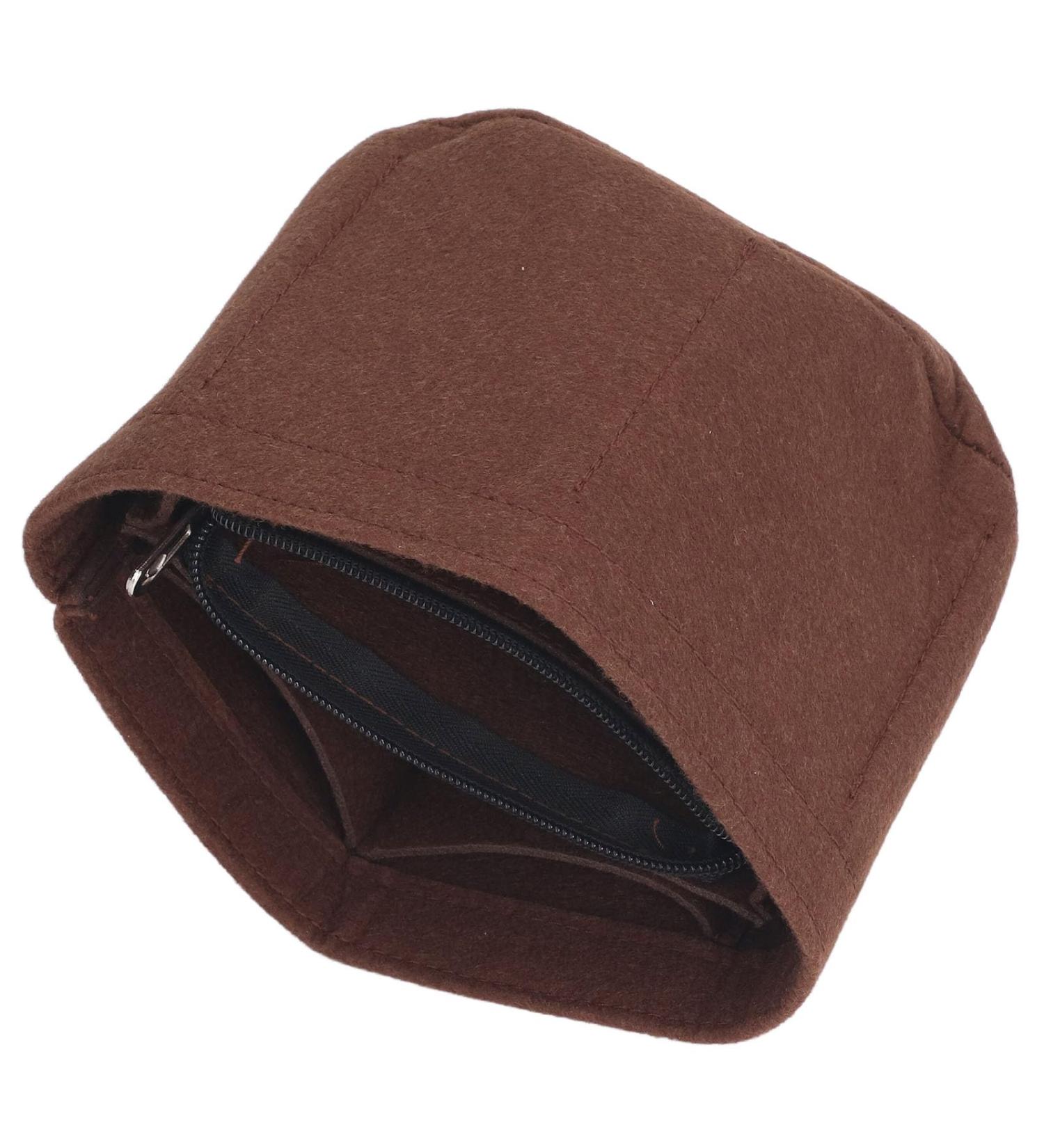 Felt Money Exchange & Storage Bag - Organize Your Handbag with Zippered Barrel Design - Buy Online on GoSupps.com