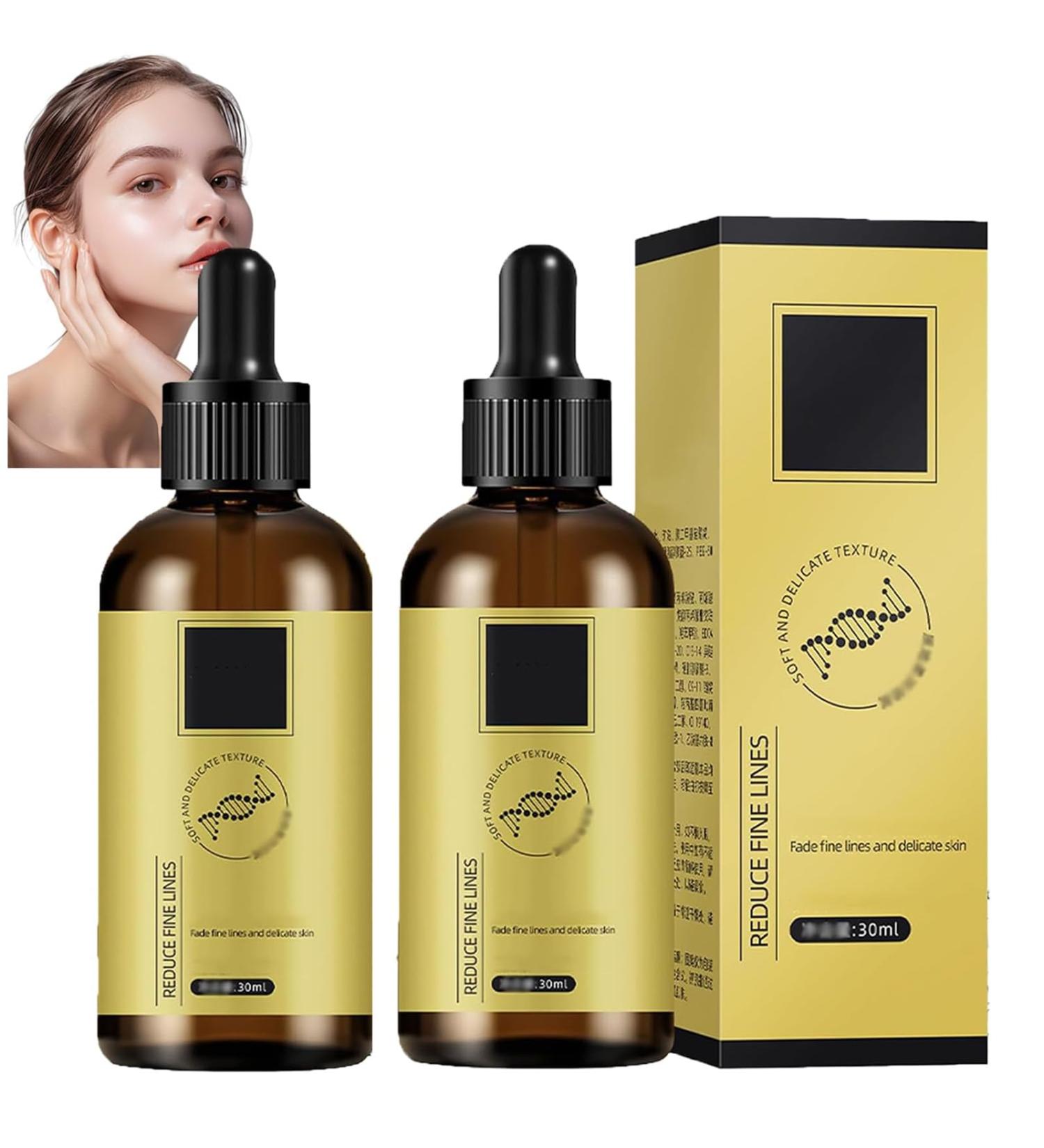 Anti-Wrinkle Firming Serum Anti-Aging Essence with Lifting & Plumping Firm and Plump Face Serum for Reduce Fine Lines Firms Skin Hydrate & Moisturize for All Skin Types (2Pcs) 1 Fl Oz (Pack of 1) - Buy Online on GoSupps.com