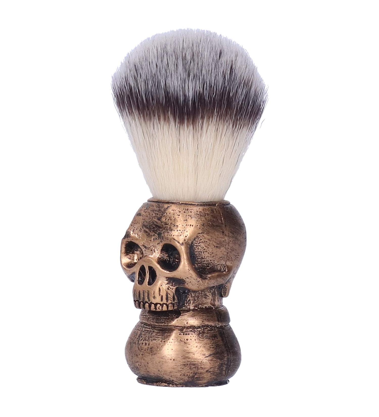 Razor Brush & Bartbrush - Premium Bar Cleaning & Facial Foam Shaving Brush for Men | Beard Care Tool for Salon & Travel - Buy Online on GoSupps.com